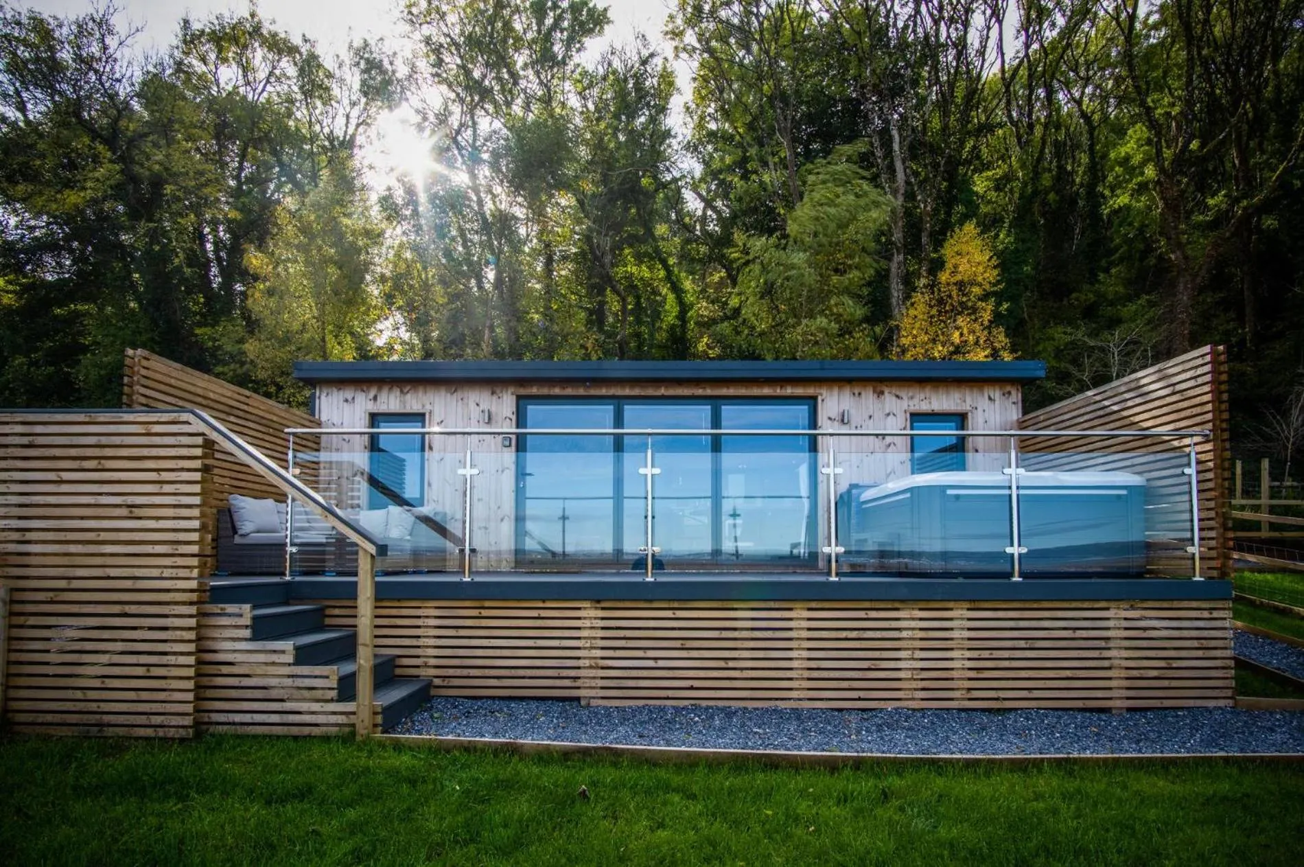 Floor plan in Brandy Cove - 1 Bed Cabin - Landimore