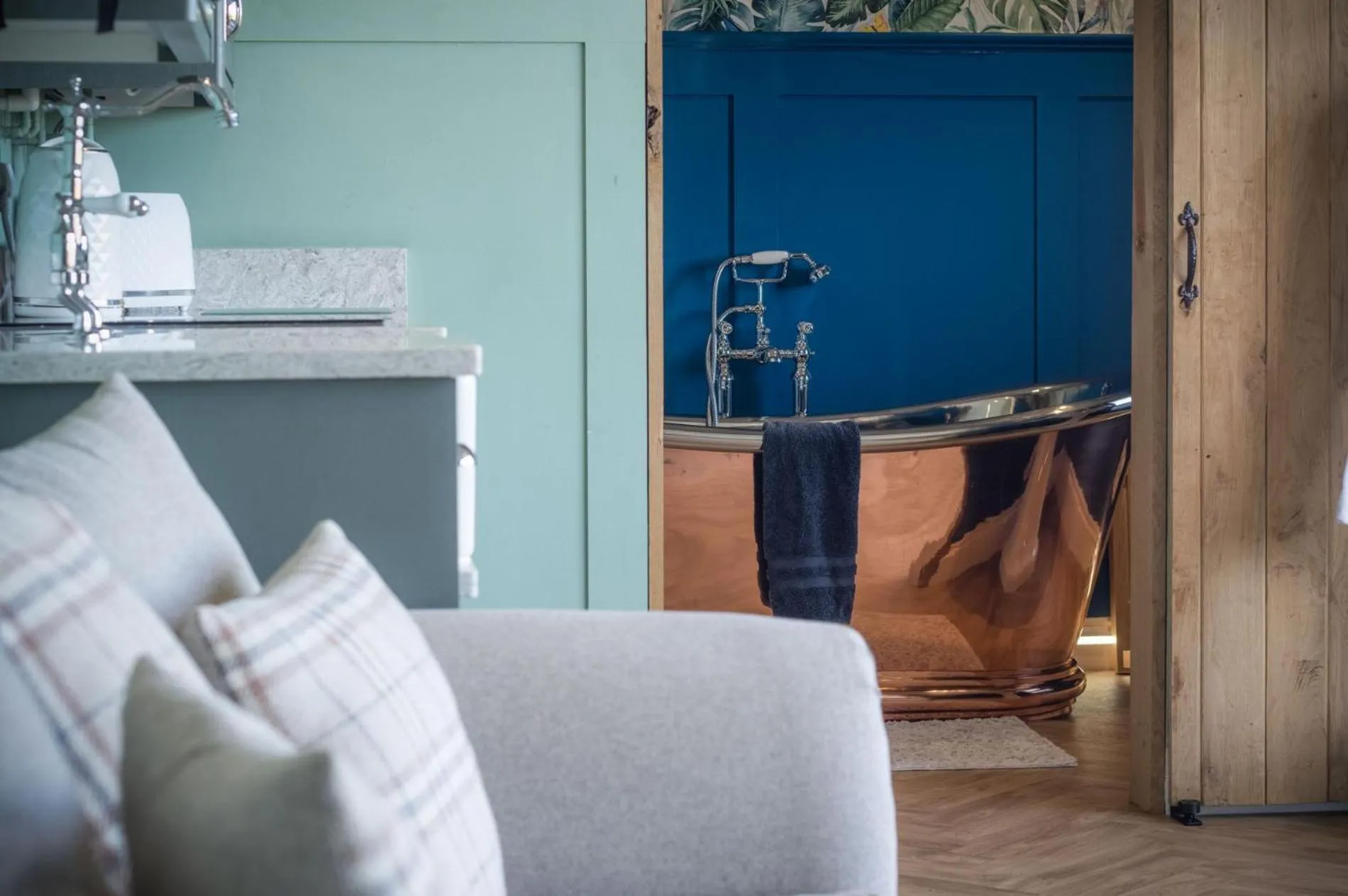 Floor plan in Brandy Cove - 1 Bed Cabin - Landimore