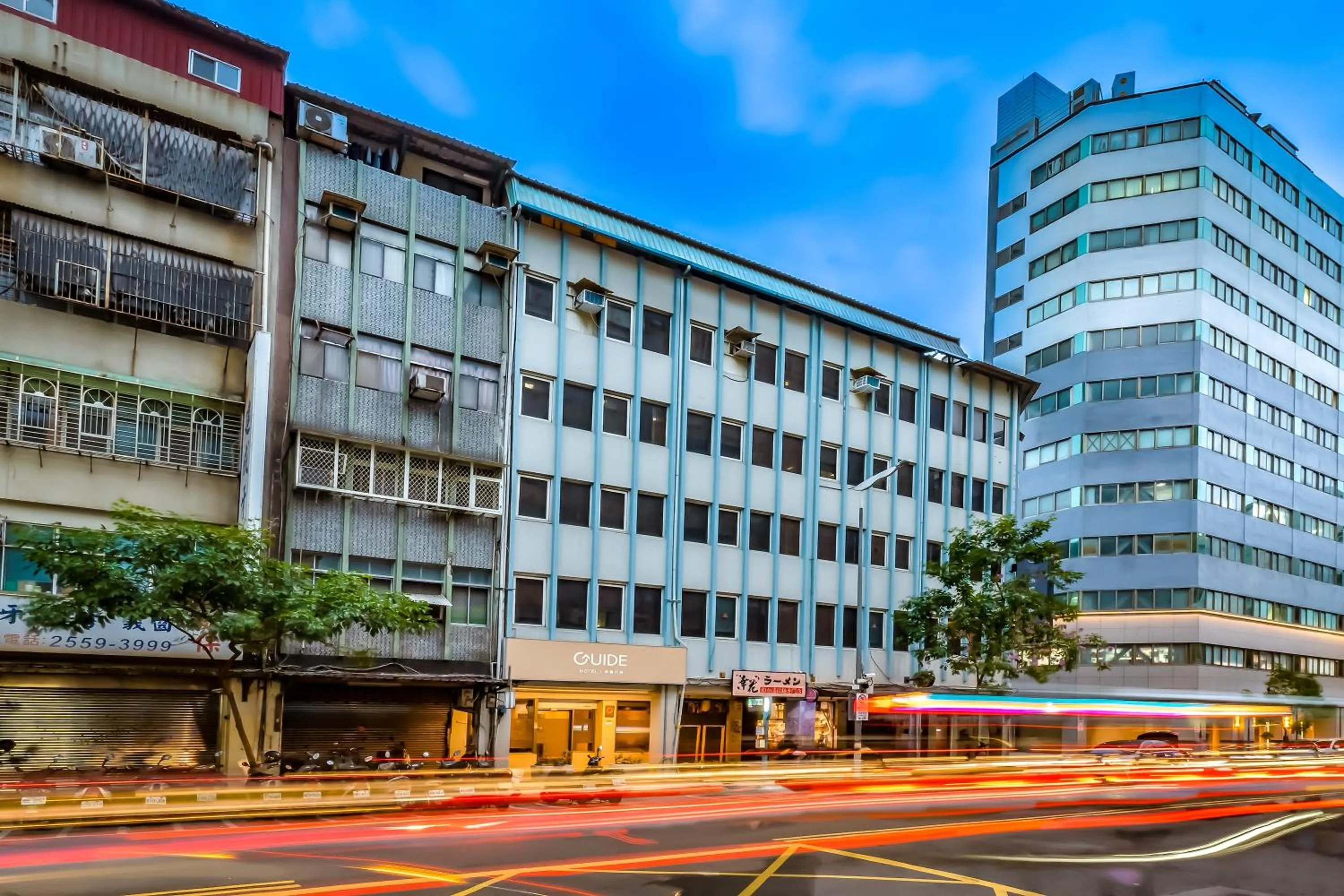 Property building in Guide Hotel Taipei Dadaocheng