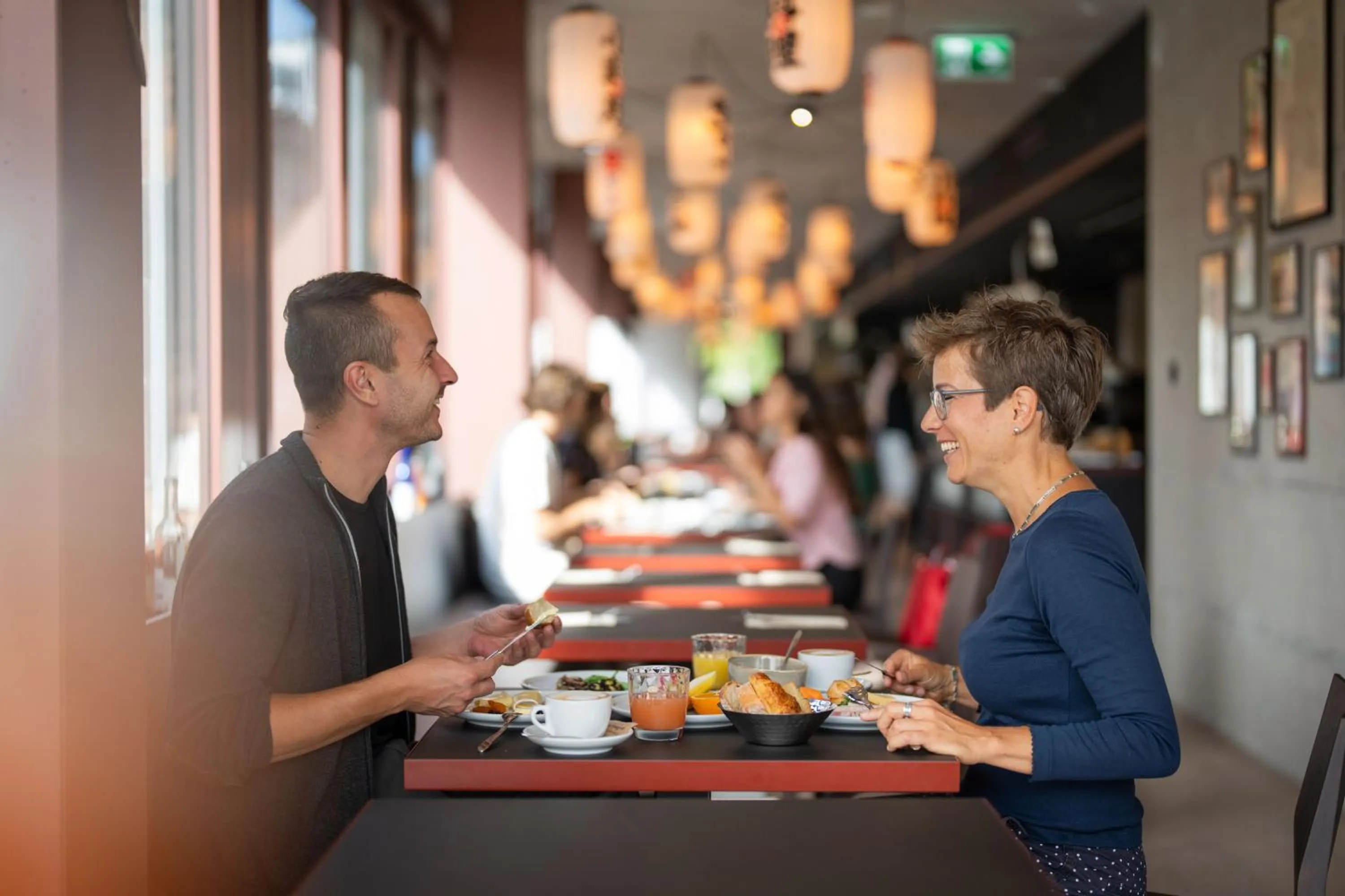 Restaurant/places to eat in Tailormade Hotel LEO St Gallen