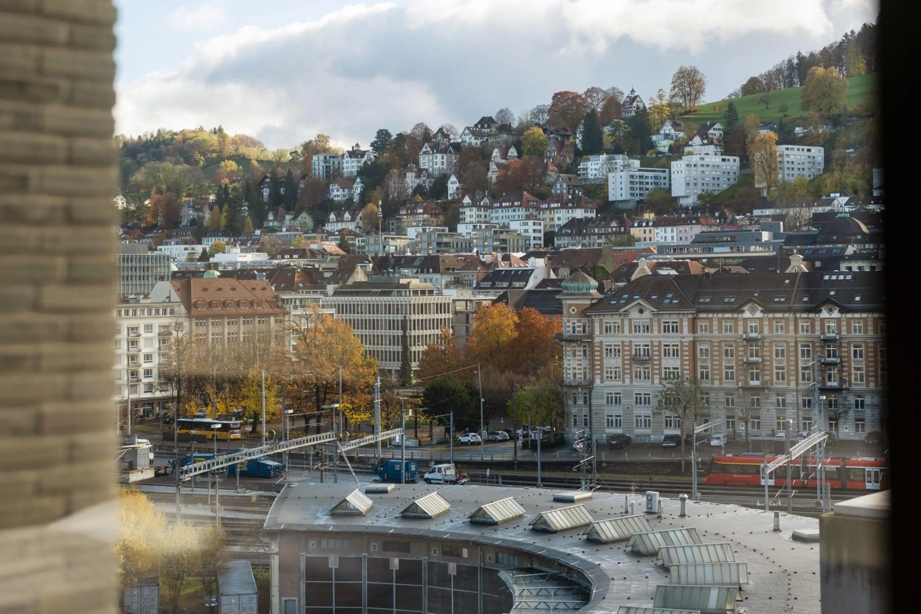 City view in Tailormade Hotel LEO St Gallen