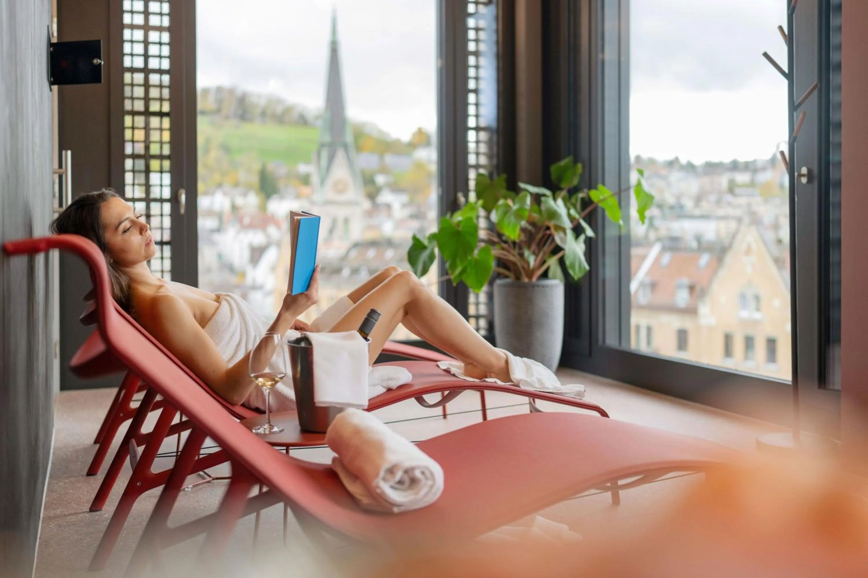 Spa and wellness centre/facilities in Tailormade Hotel LEO St Gallen