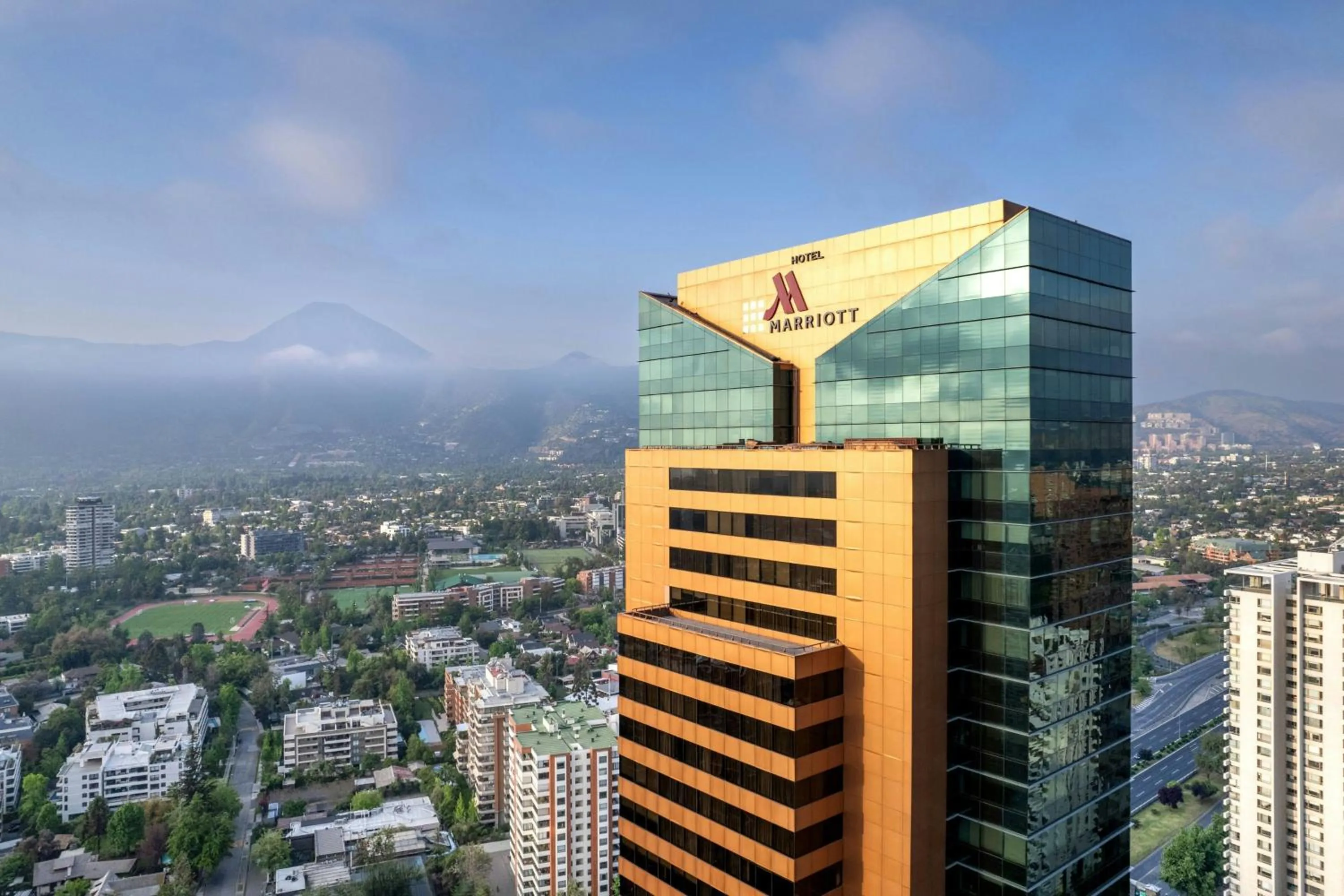 Property building in Santiago Marriott Hotel