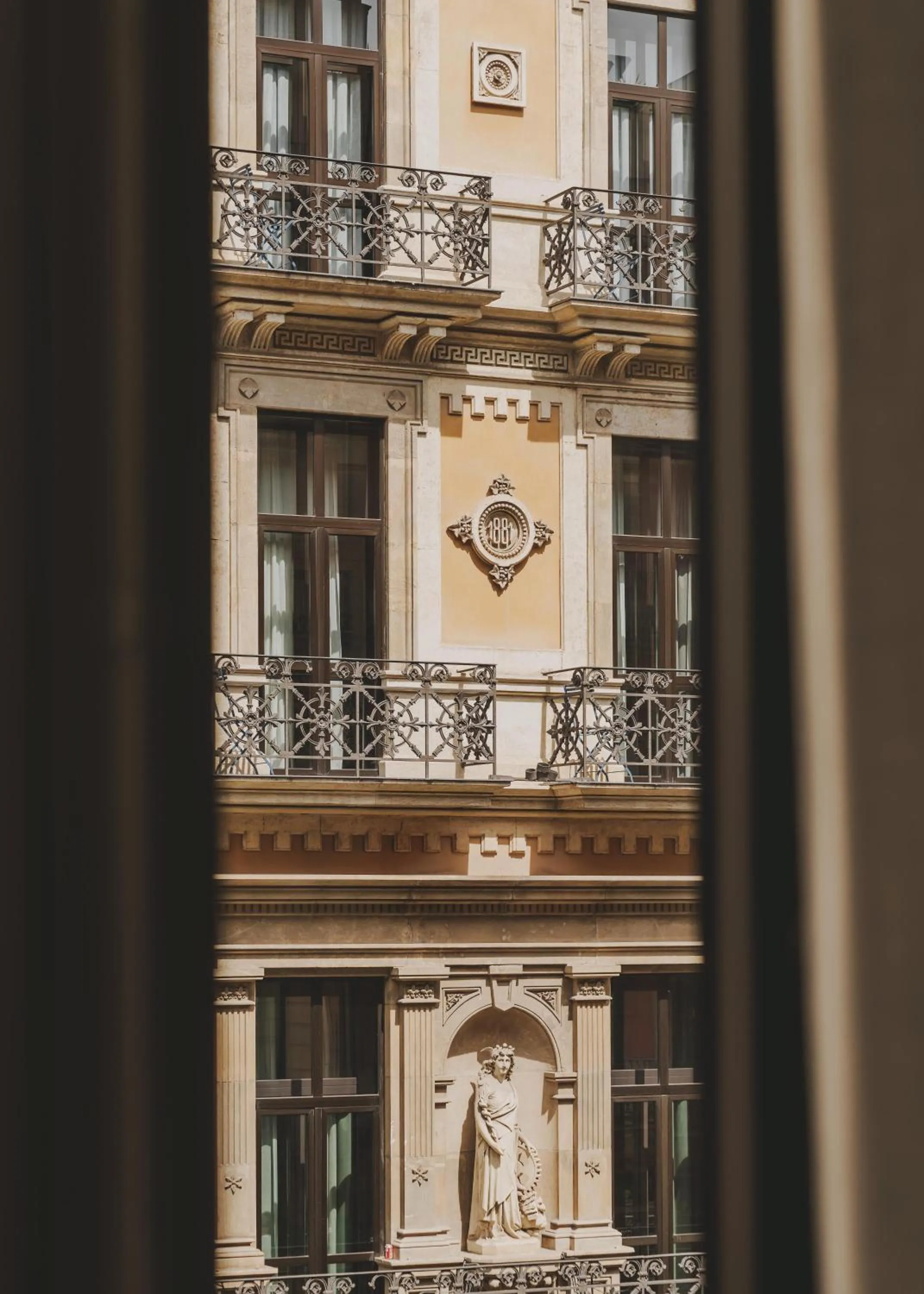 View (from property/room) in Hotel Regina Barcelona