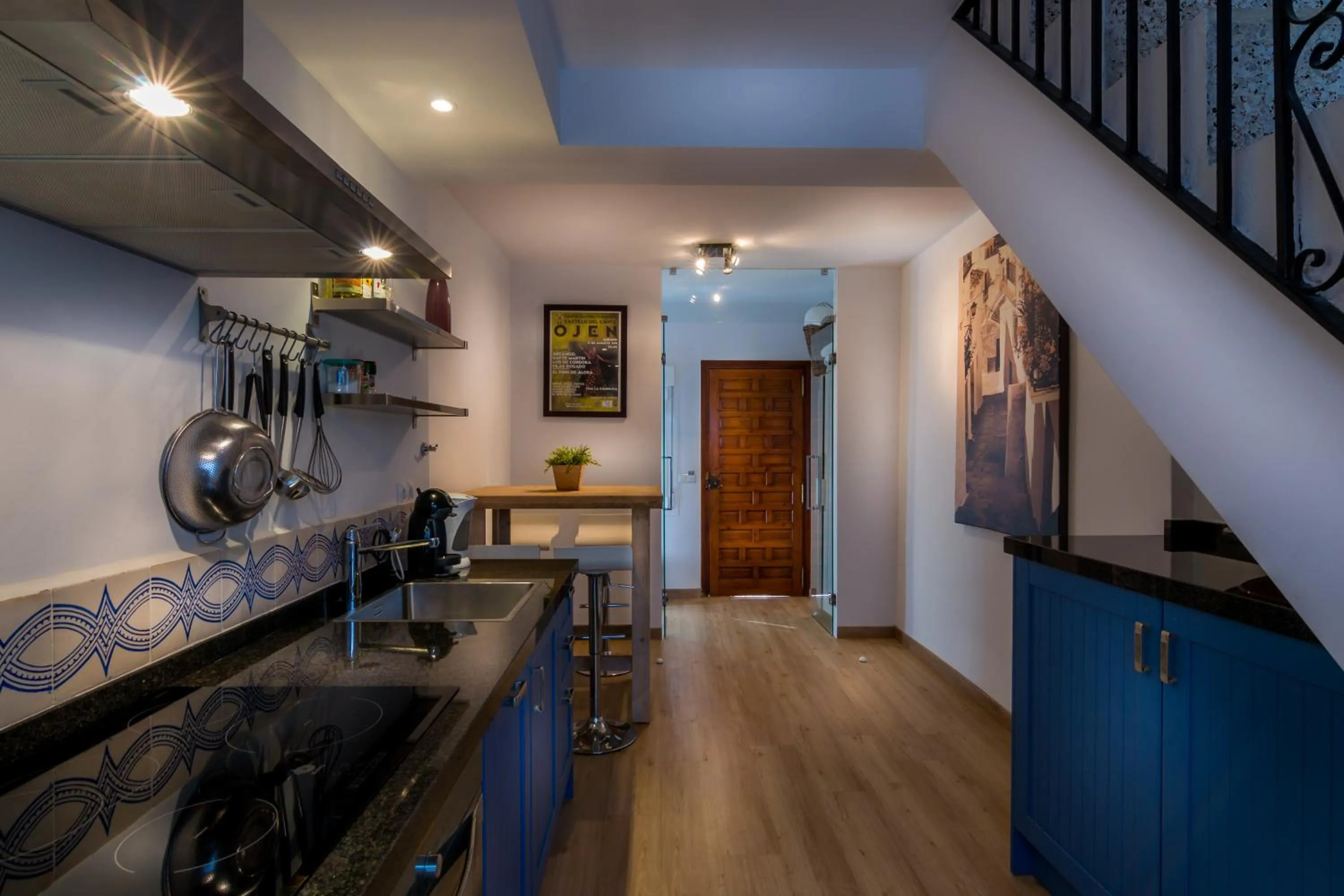 Patio in Boutique Hotel La Posada del Angel Ojén