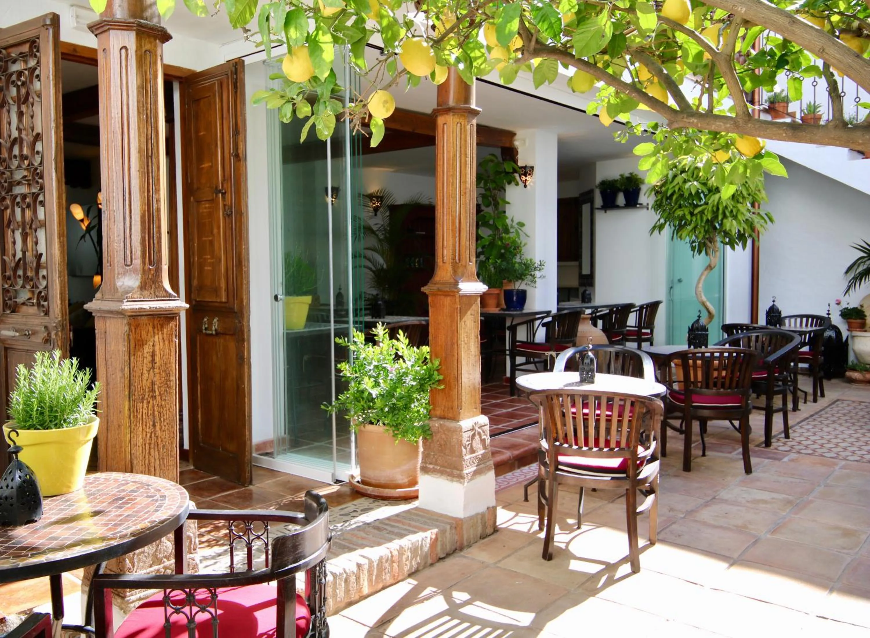 Restaurant/places to eat in Boutique Hotel La Posada del Angel Ojén