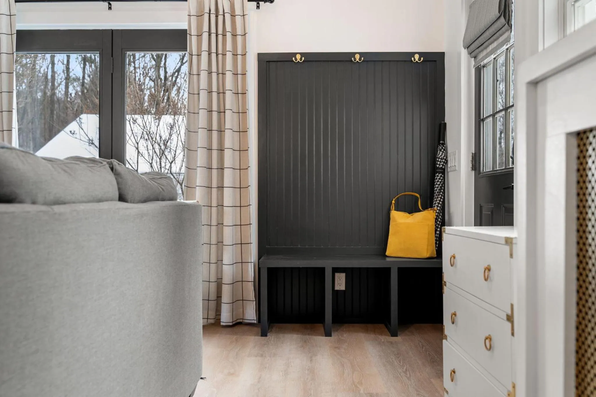 Seating area in Launchpoint Lodge