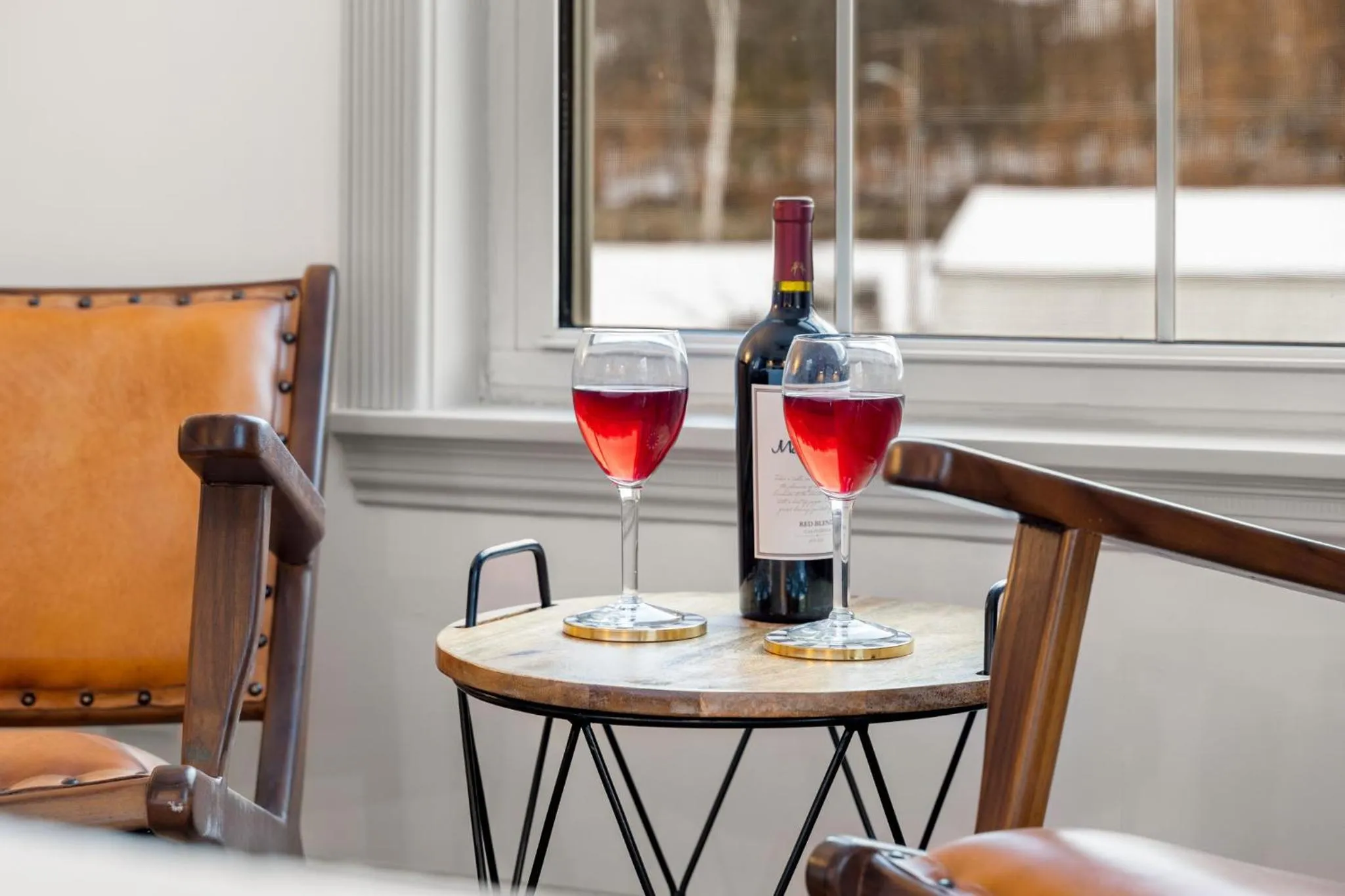 Drinks in Launchpoint Lodge