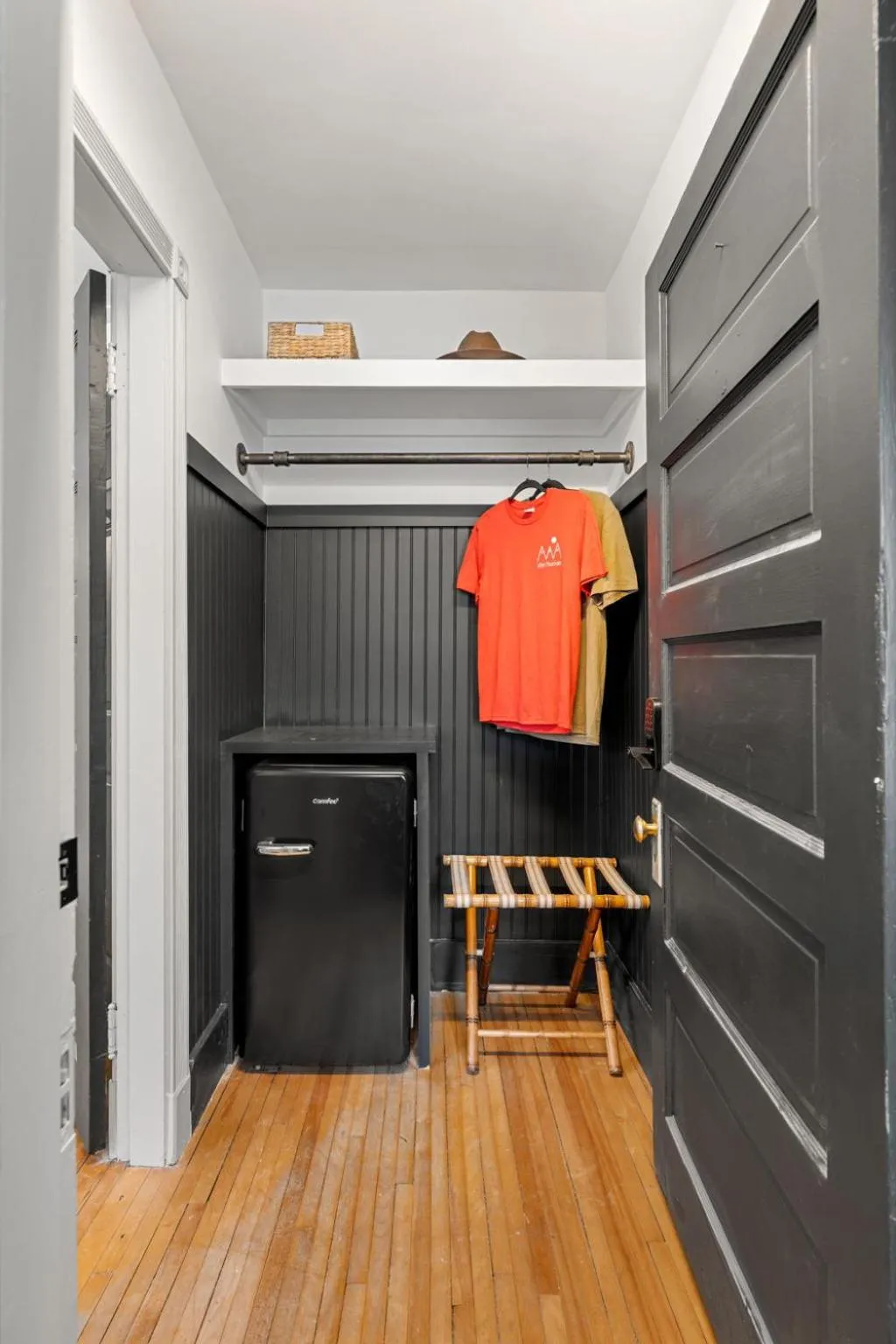 wardrobe in Launchpoint Lodge