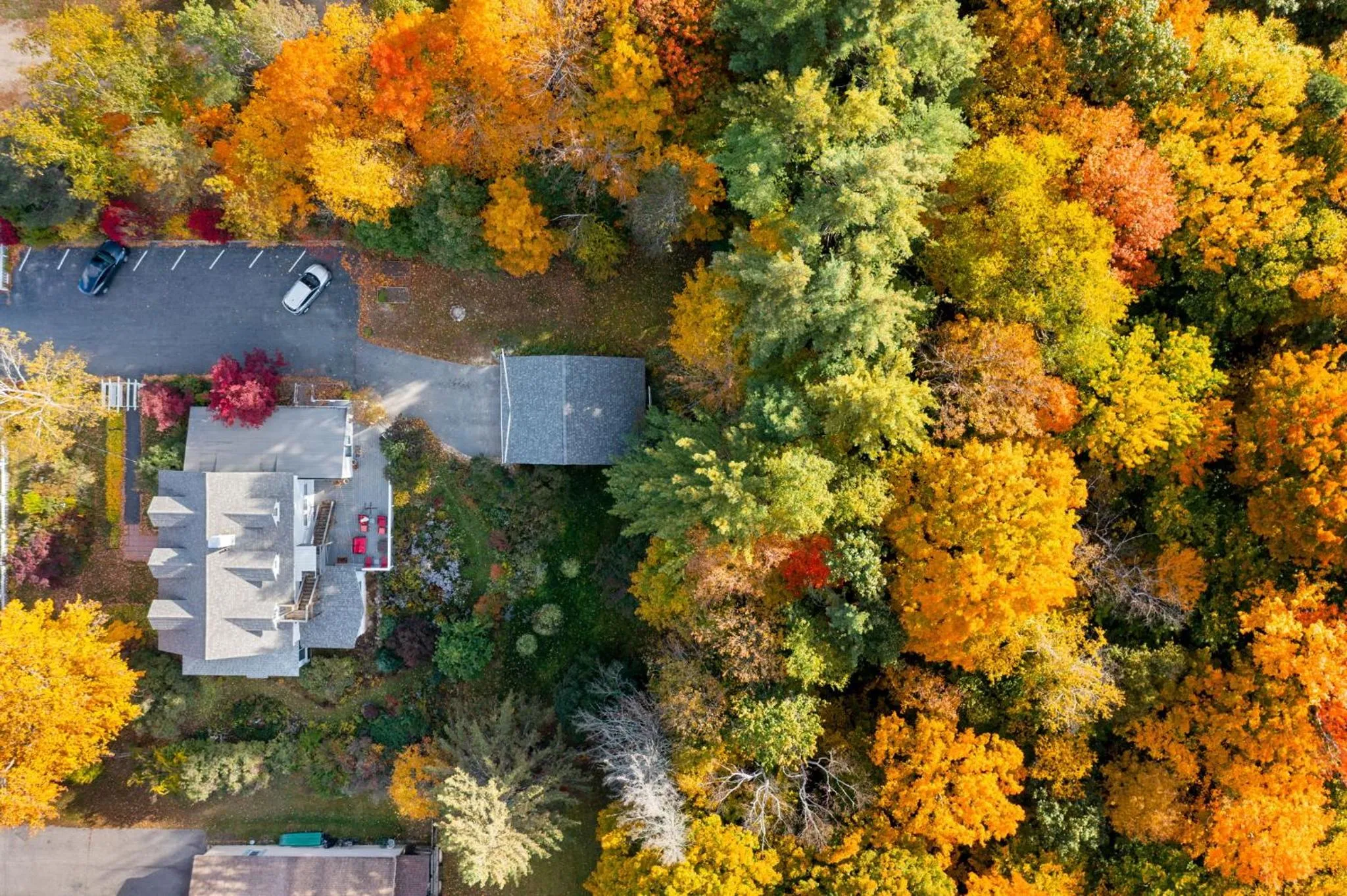 Bird's eye view in Launchpoint Lodge
