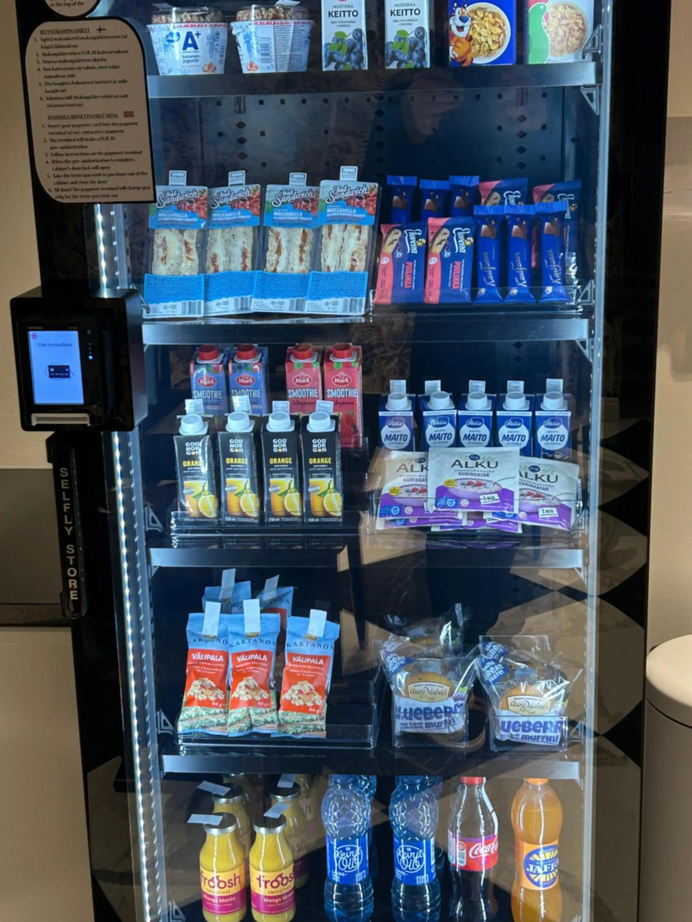 Food and drinks in Hotel Bastian