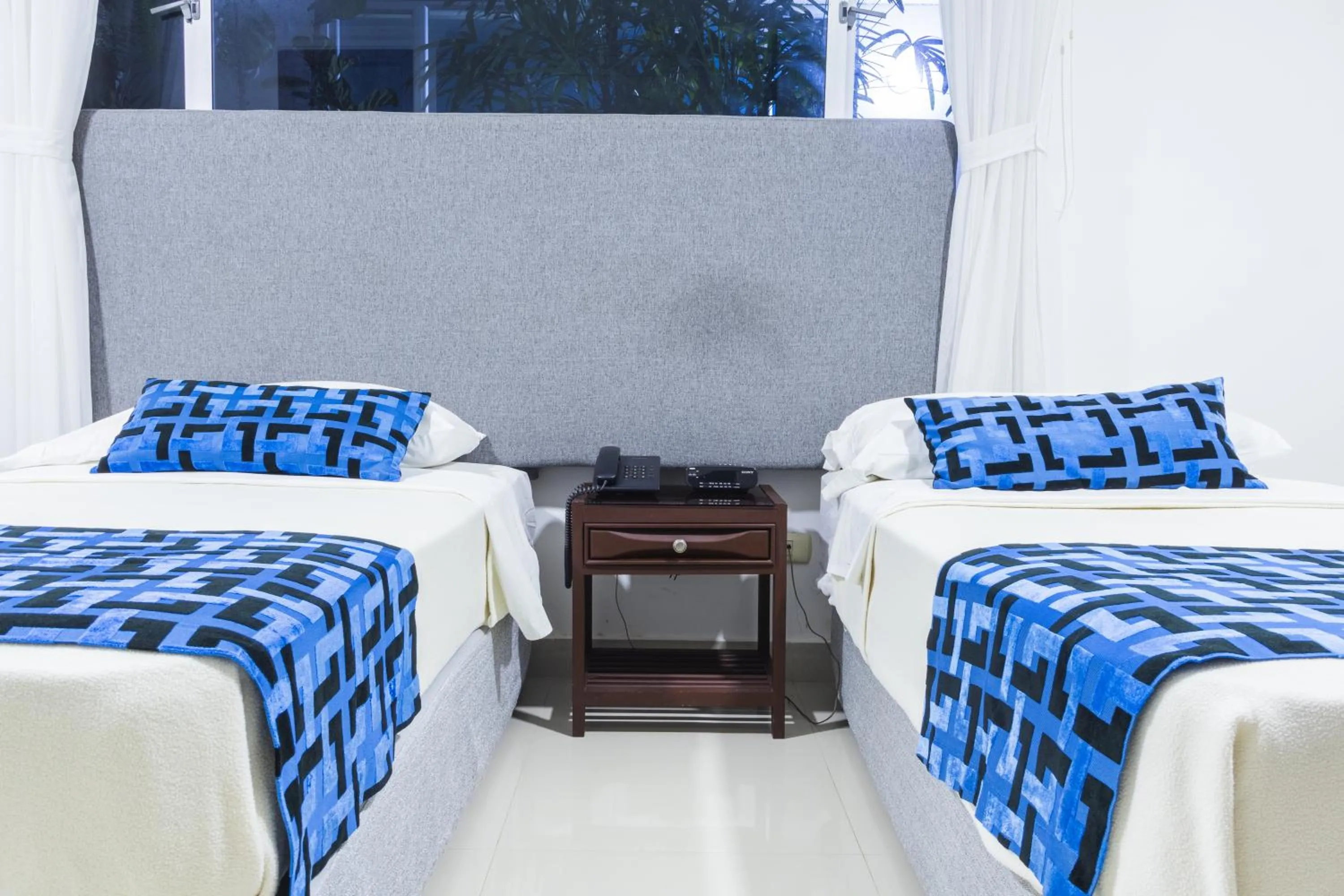 Bed in Hotel Kamani Florencia