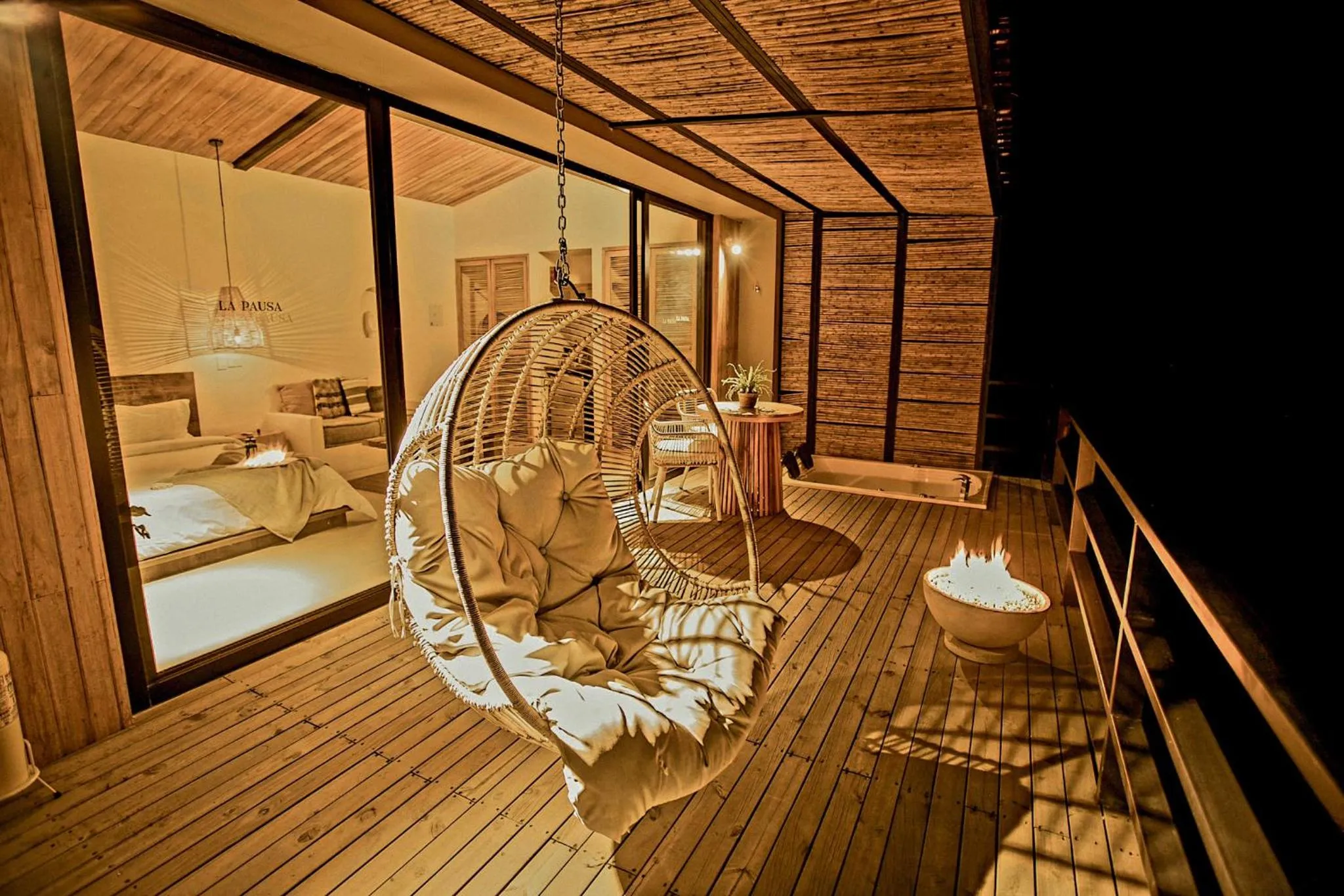 Hot Tub in La Pausa Hotelbistro