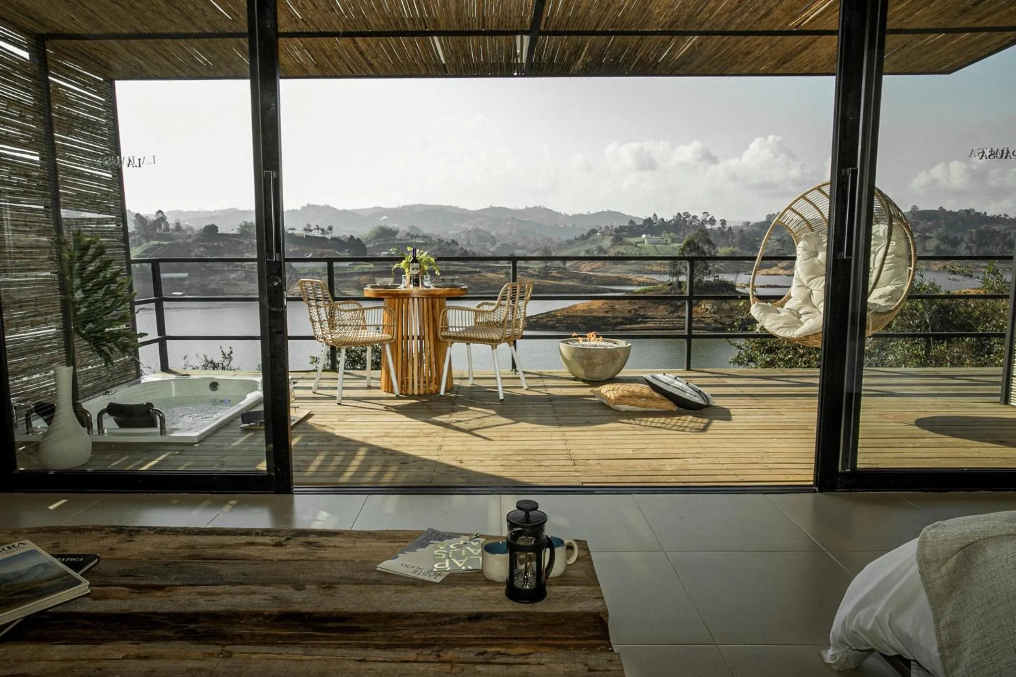 Balcony/Terrace in La Pausa Hotelbistro