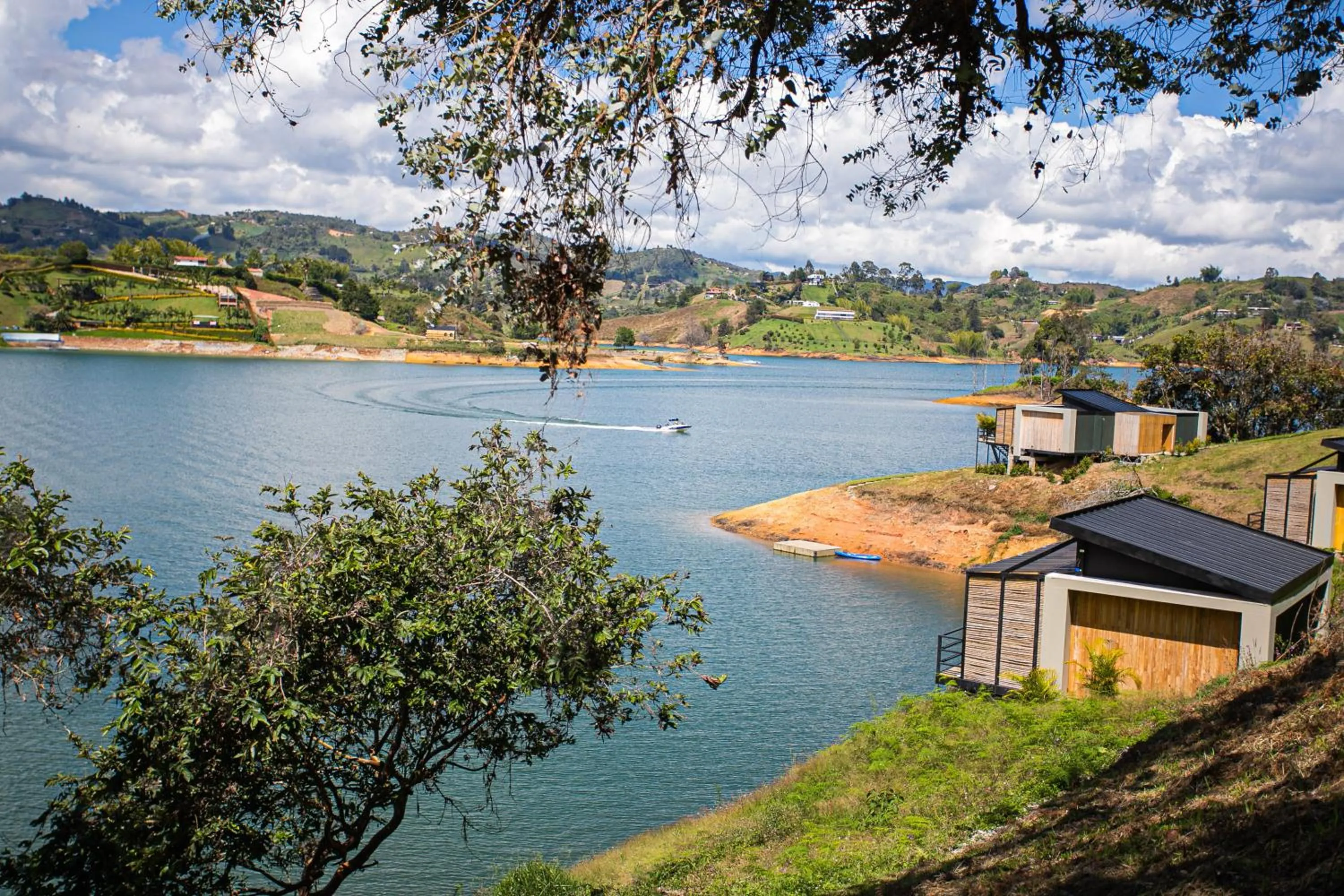 Lake view in La Pausa Hotelbistro