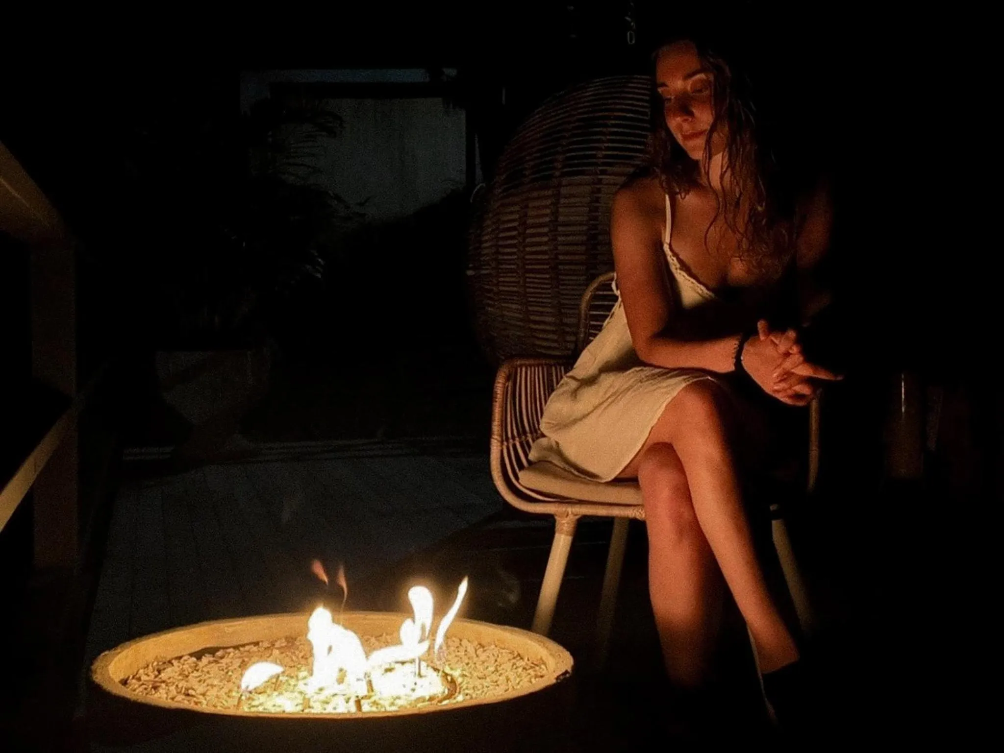 fireplace in La Pausa Hotelbistro