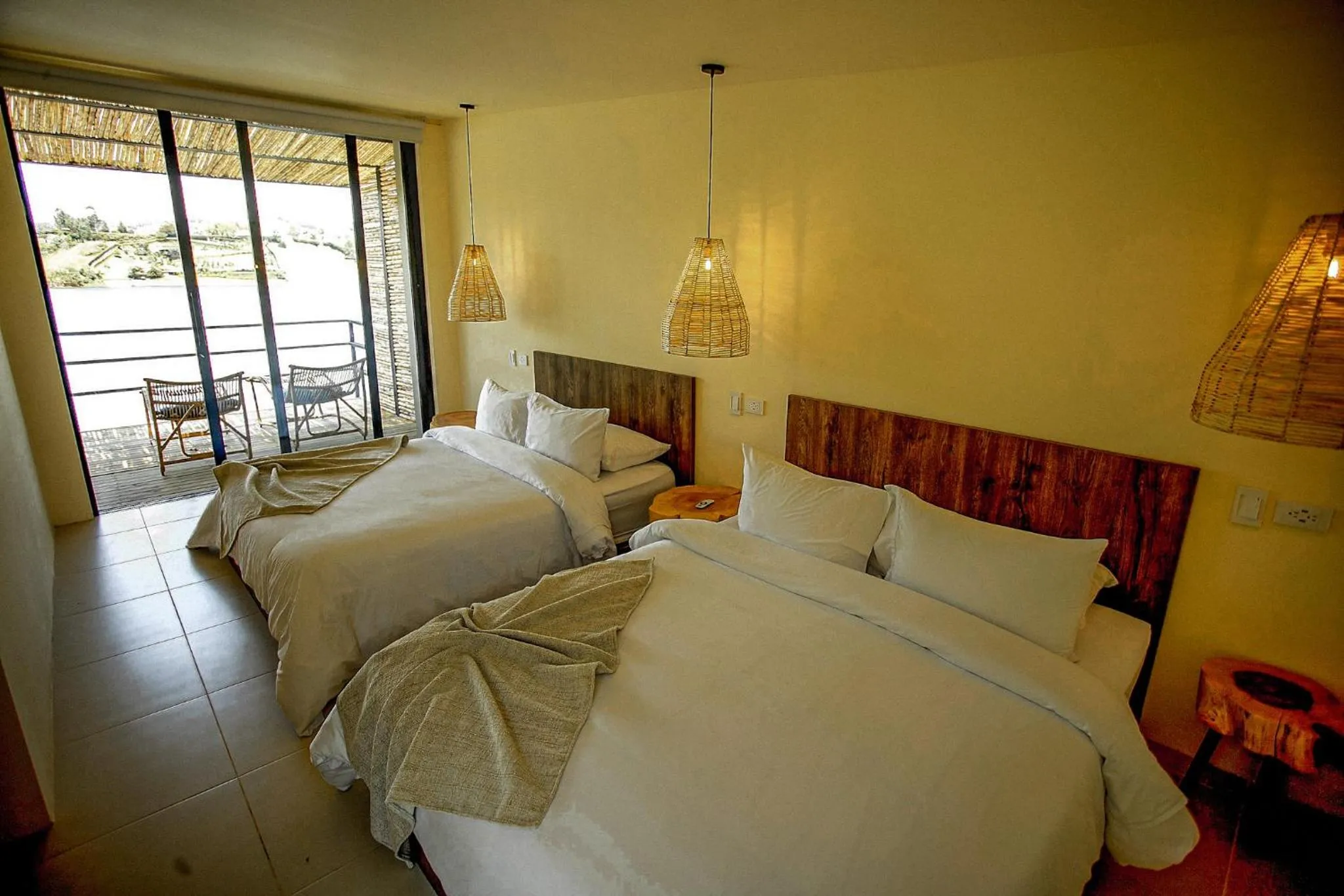 Bedroom, Bed in La Pausa Hotelbistro