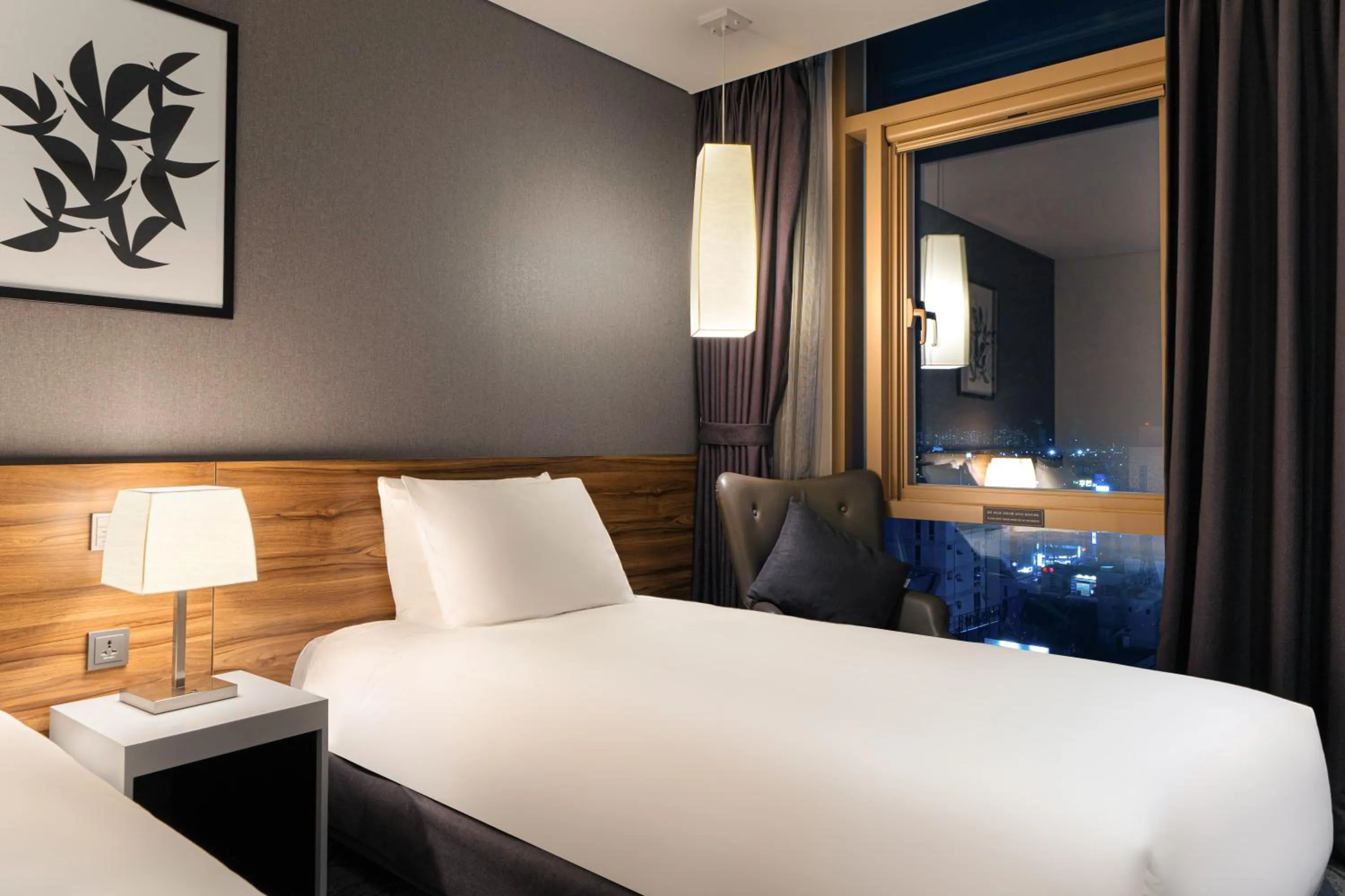 Bedroom, Bed in Staz Hotel Ulsan