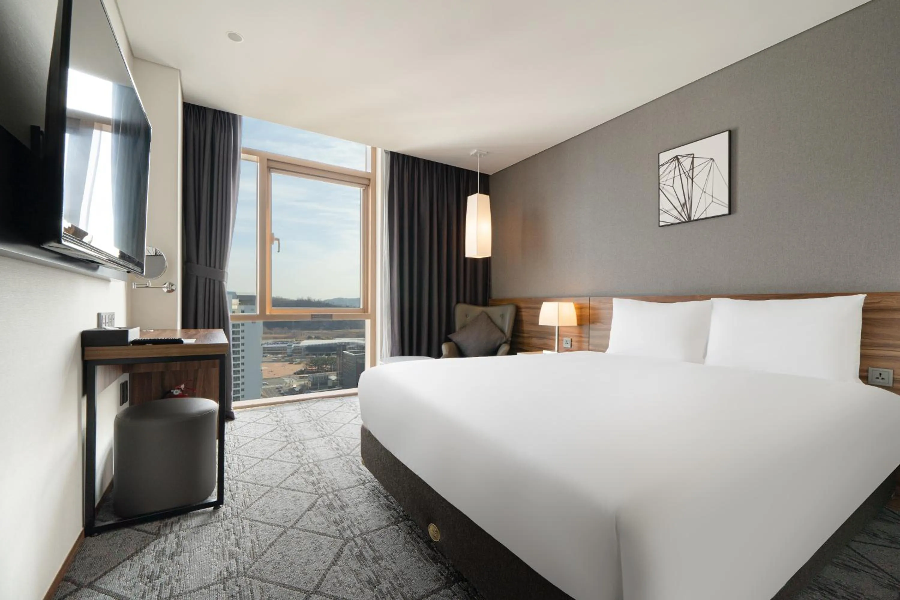 Bedroom, Bed in Staz Hotel Ulsan