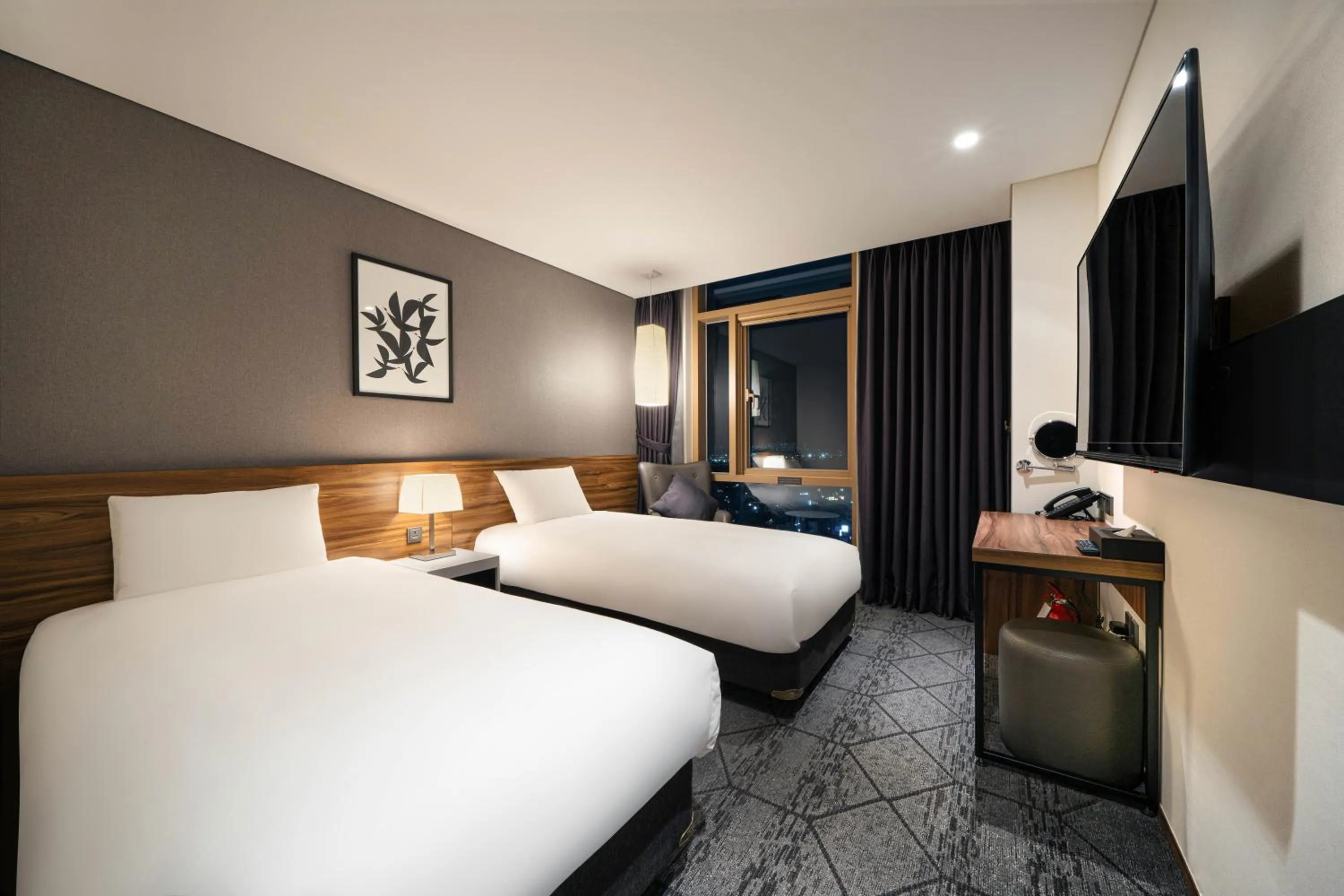 Bedroom, Bed in Staz Hotel Ulsan