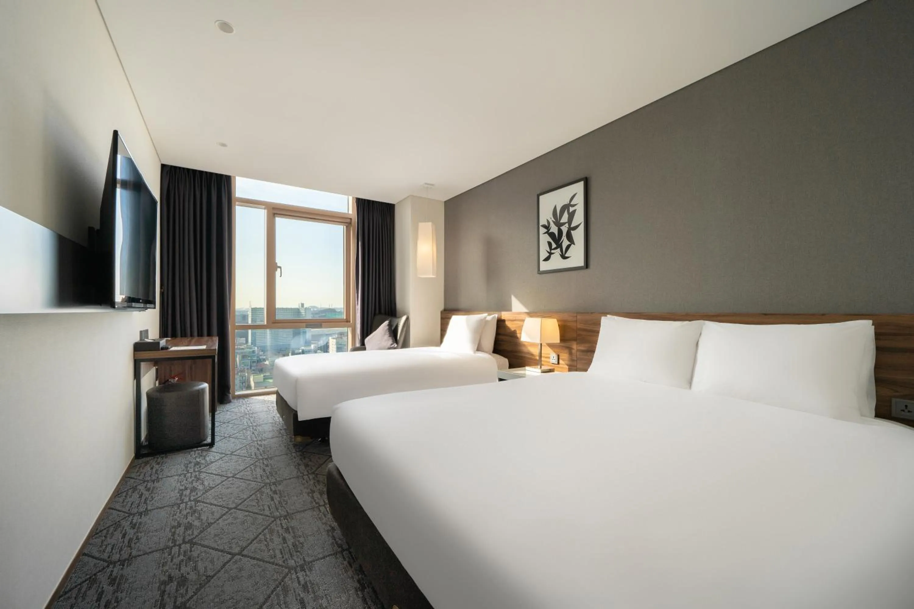 Bedroom, Bed in Staz Hotel Ulsan