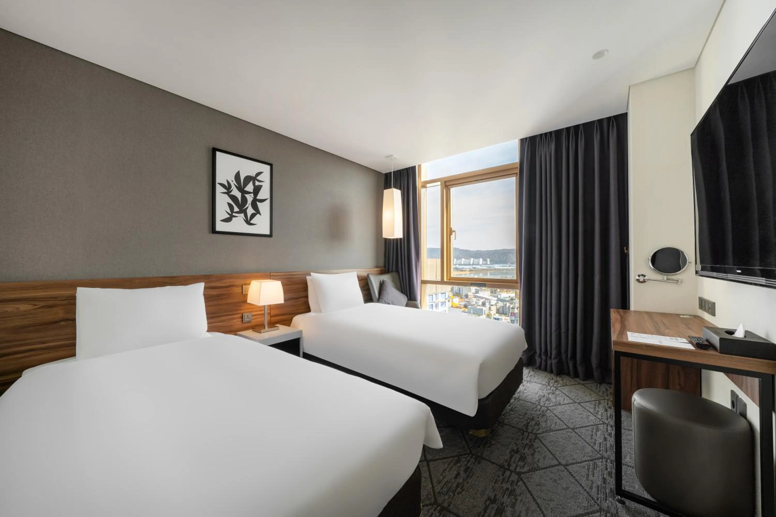 Bedroom, Bed in Staz Hotel Ulsan