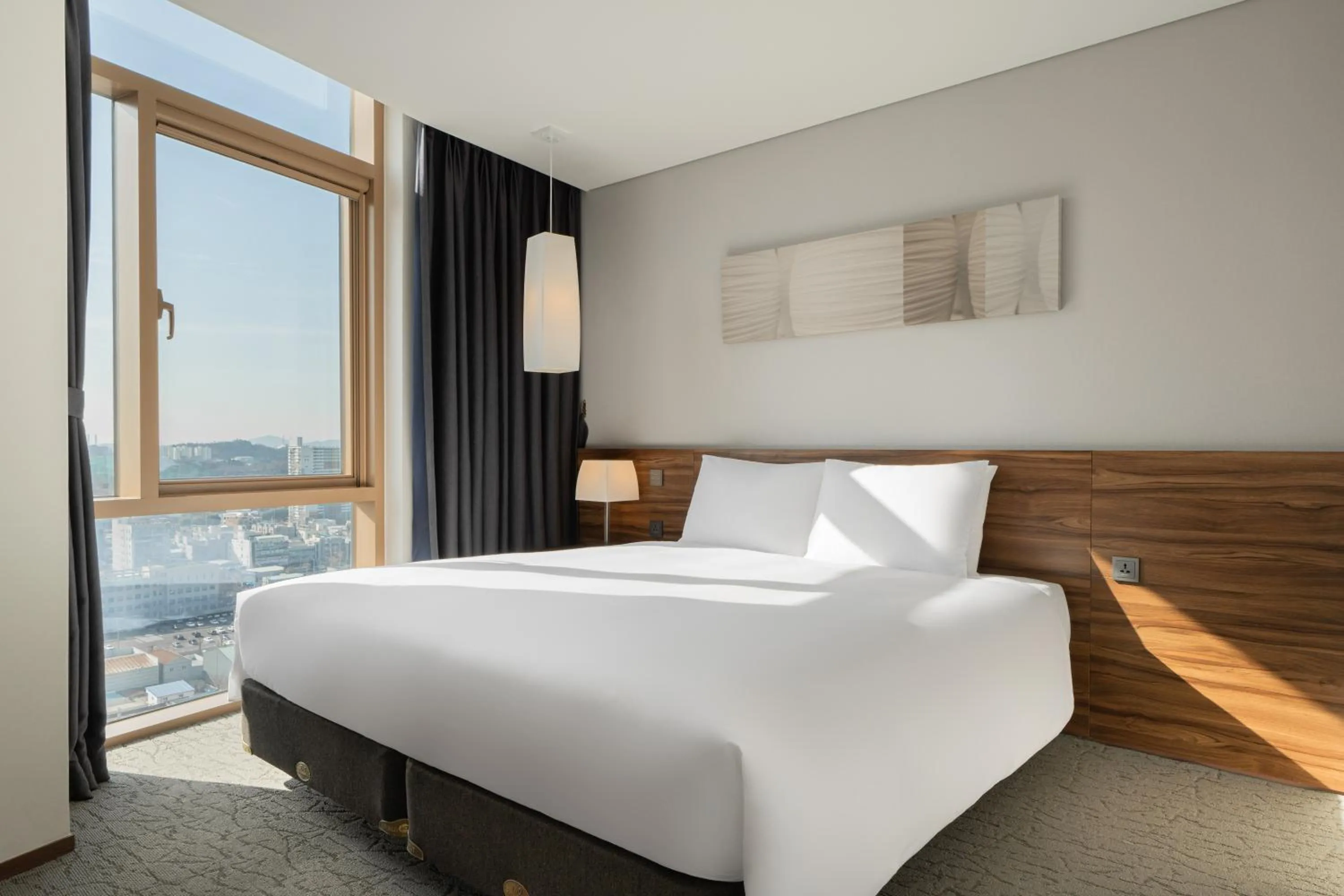 Bed in Staz Hotel Ulsan