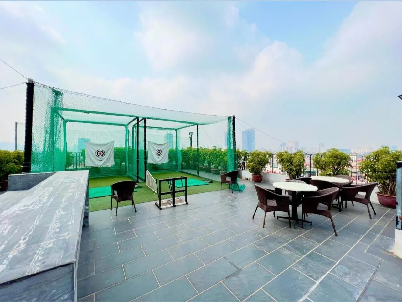 Garden in HANA Stay Riverside