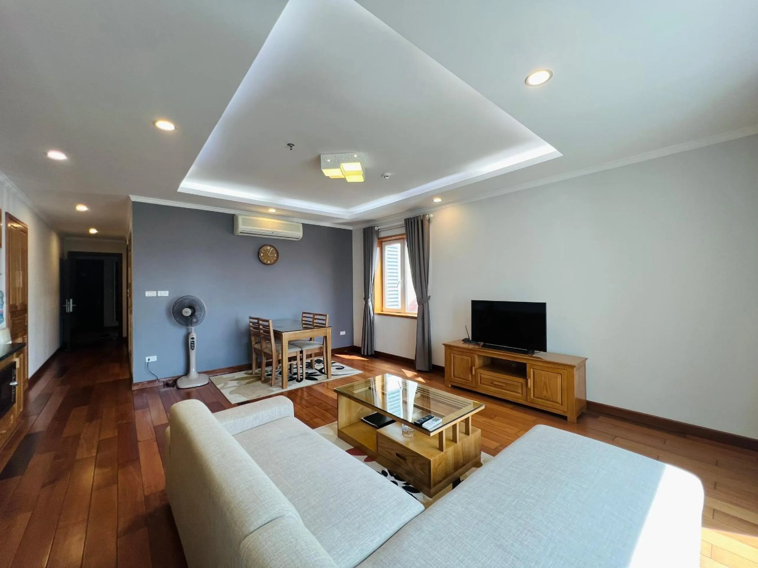 Living room in HANA Stay Riverside