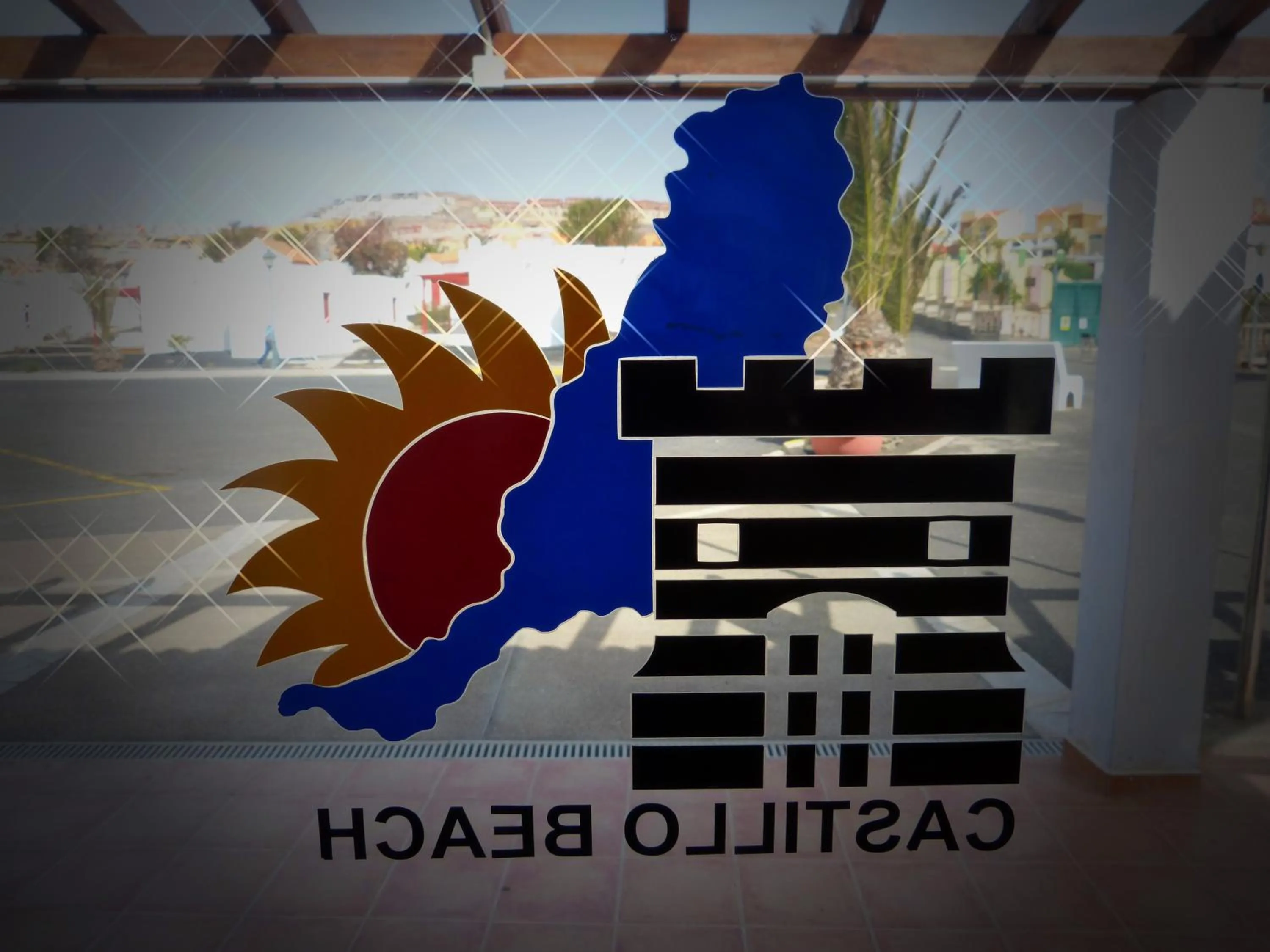 Logo/Certificate/Sign in Bungalows Castillo Beach