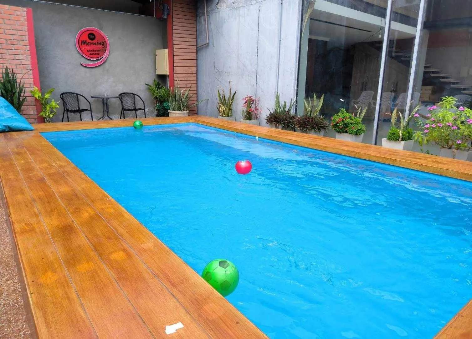 Swimming pool in The Morning mini house aonang