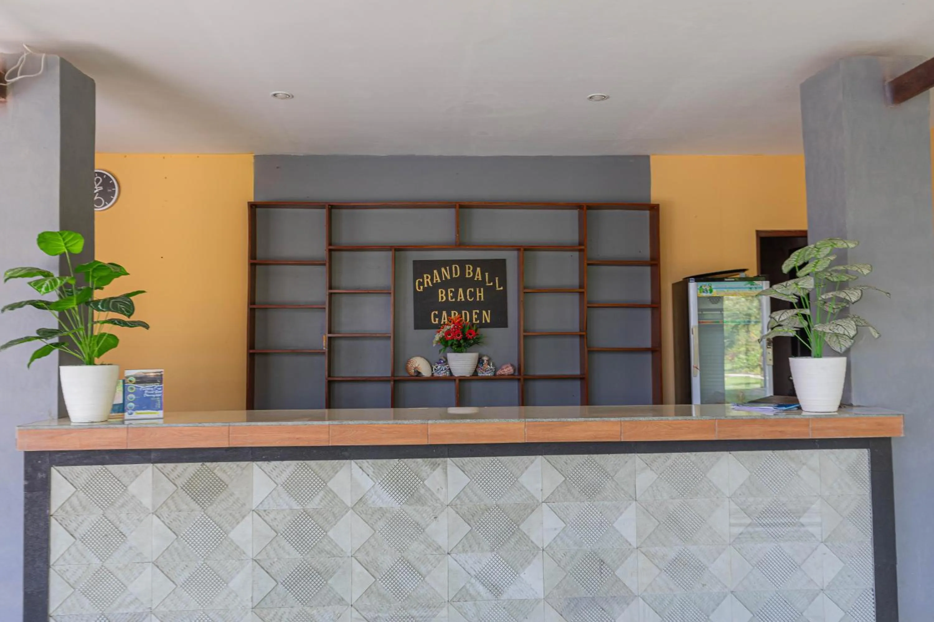 Property logo or sign in Grand Ball Beach Garden