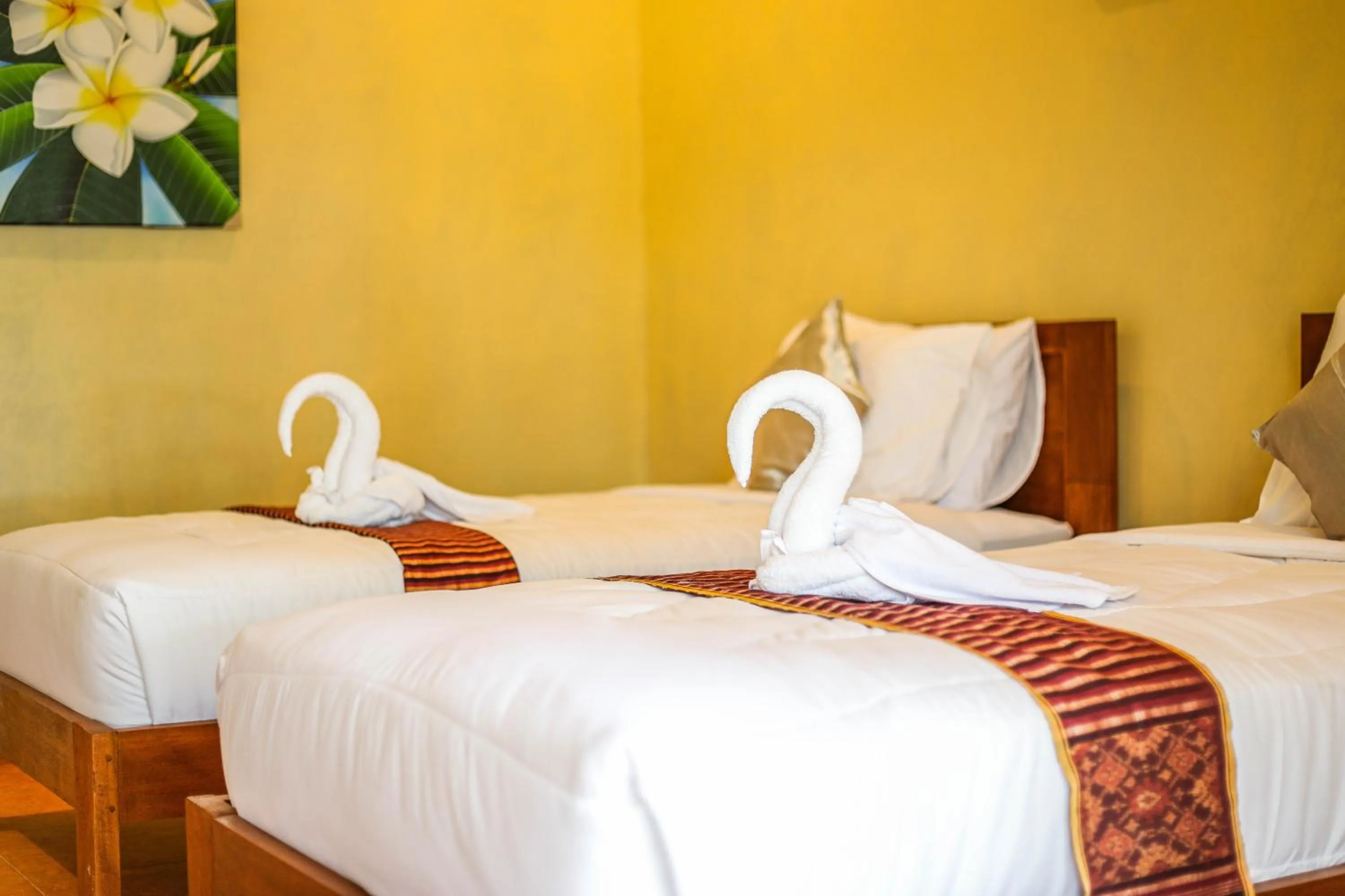 Bed in Grand Ball Beach Garden