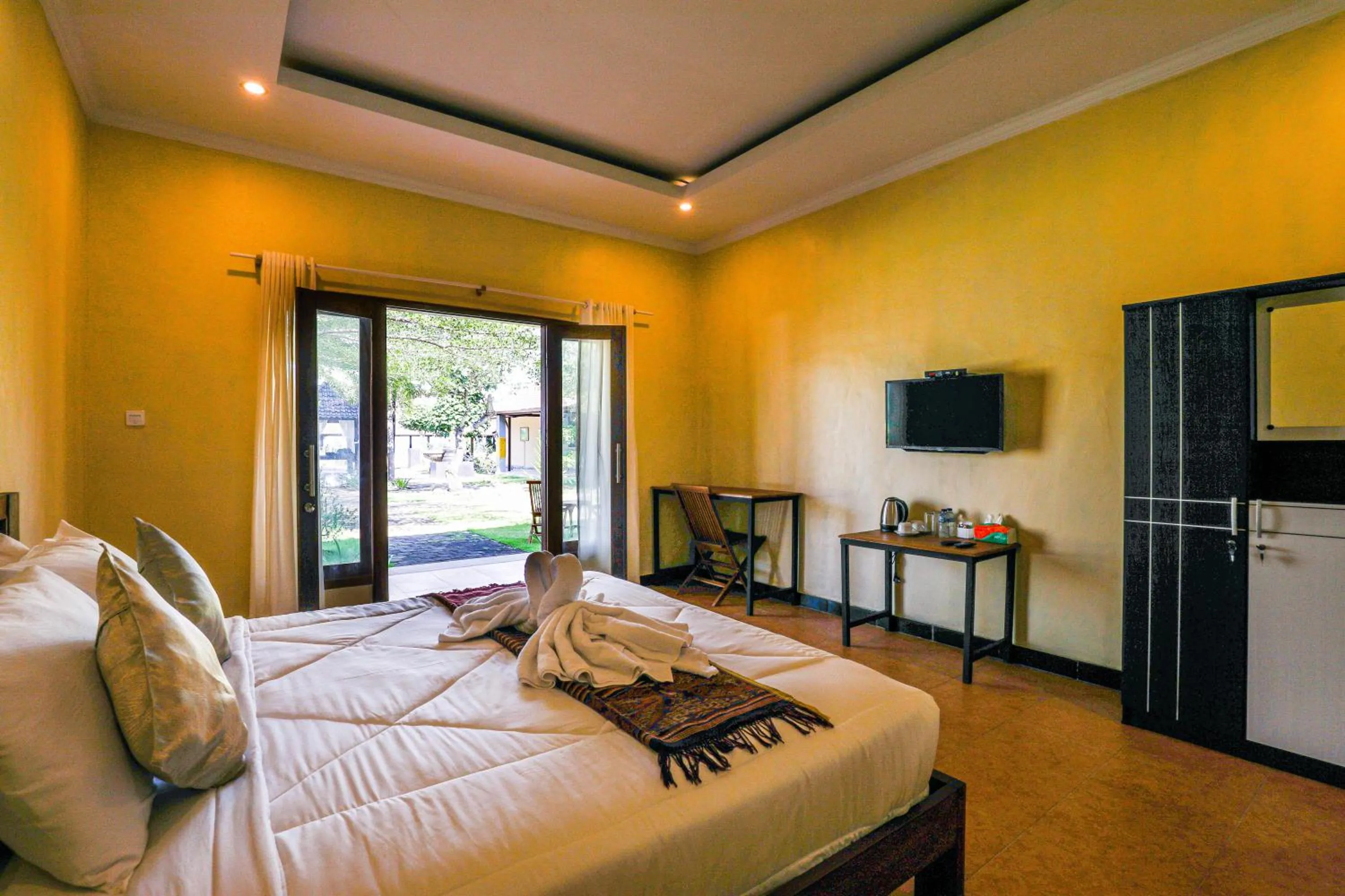 Bed in Grand Ball Beach Garden