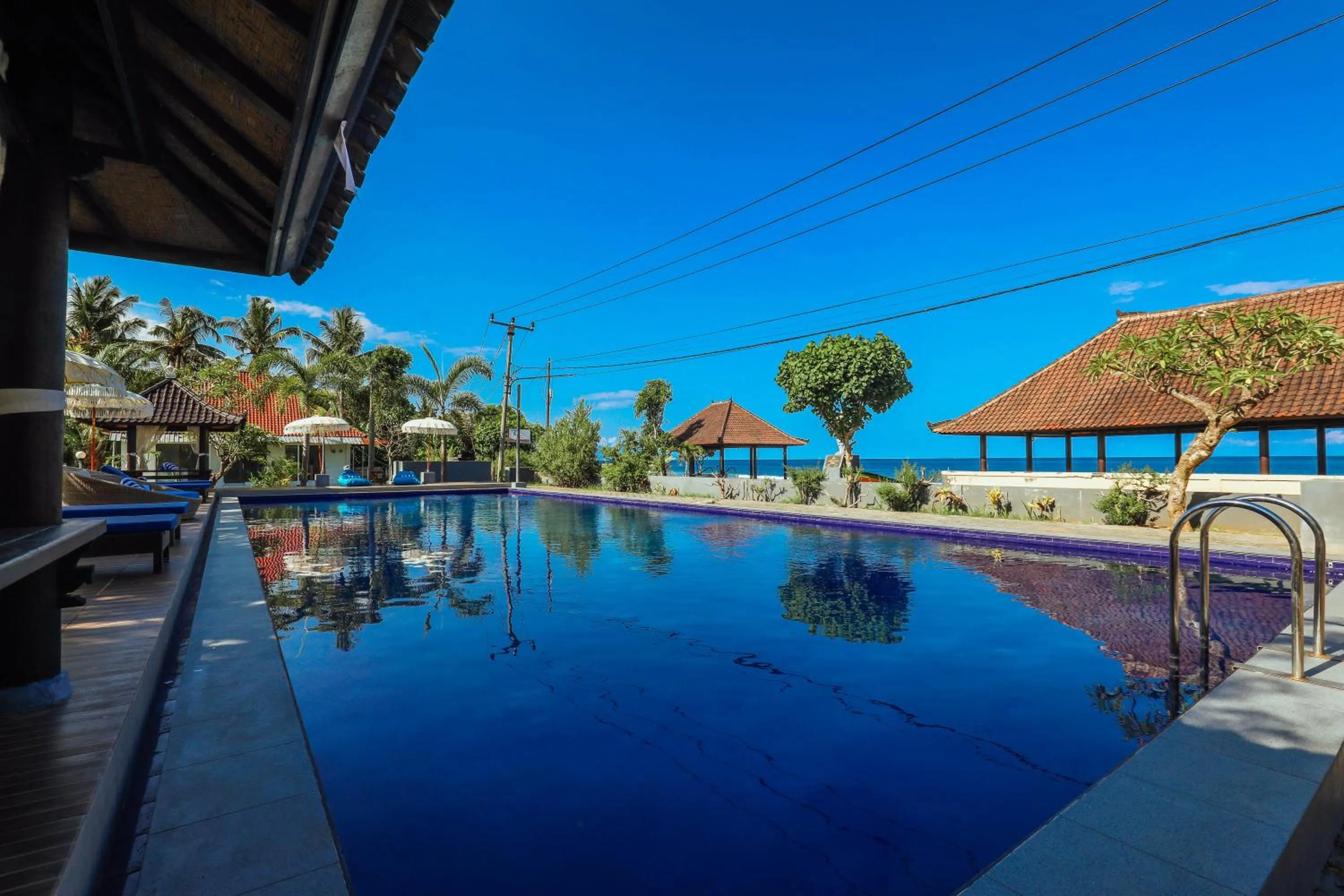 Pool view in Grand Ball Beach Garden