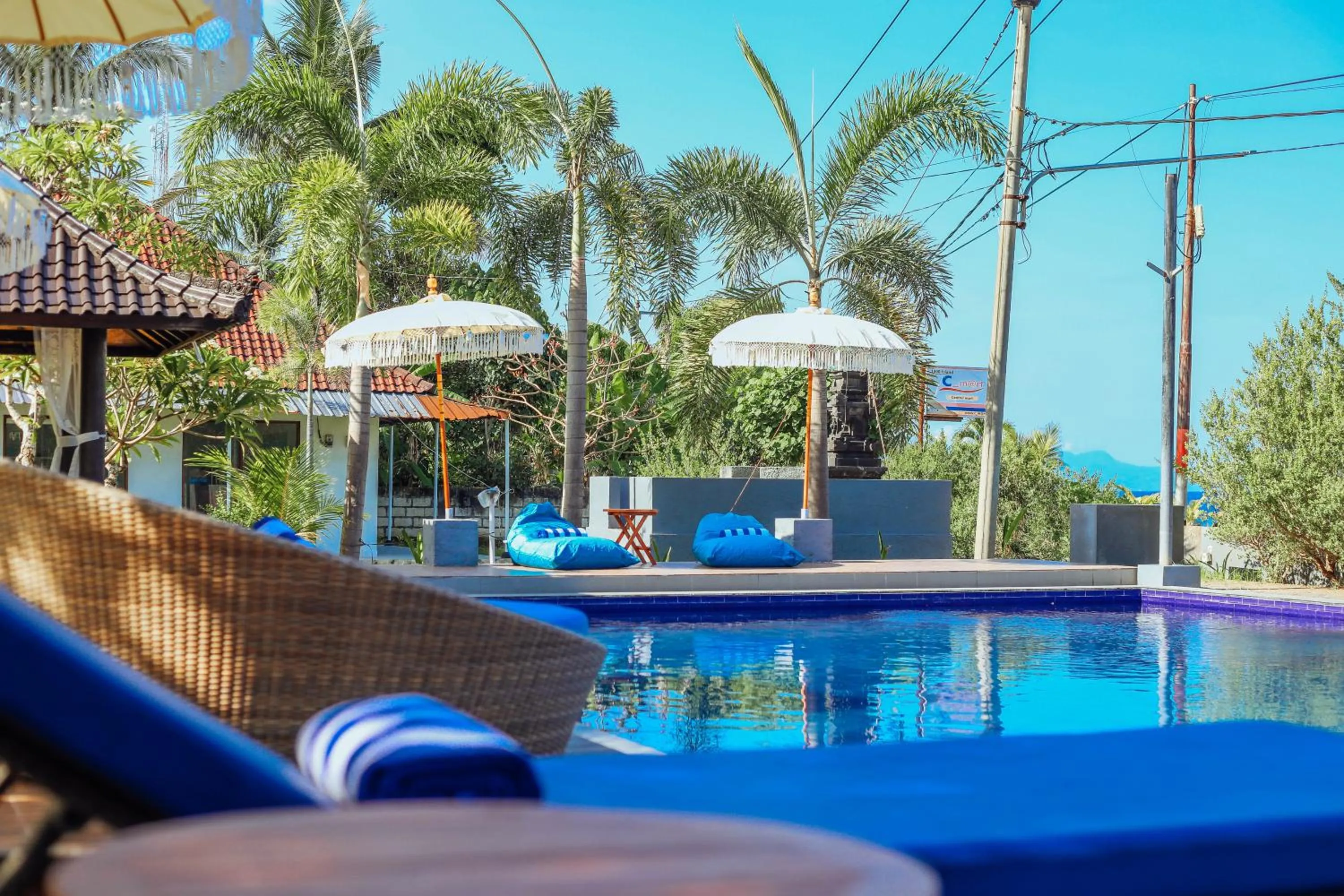 Pool view in Grand Ball Beach Garden