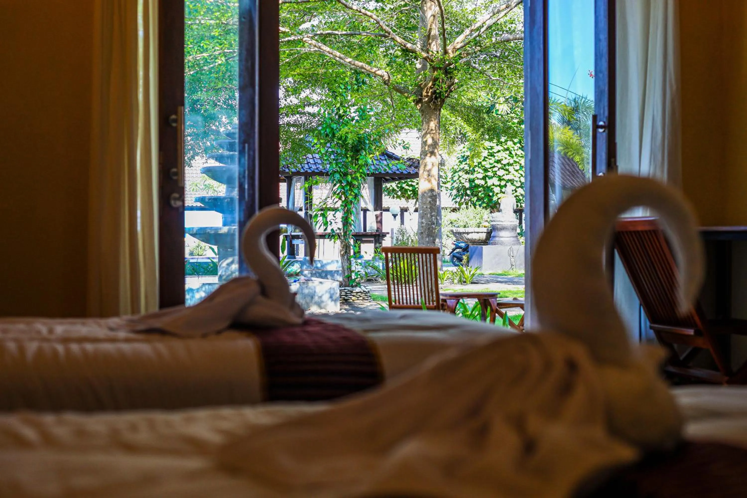 Bed in Grand Ball Beach Garden