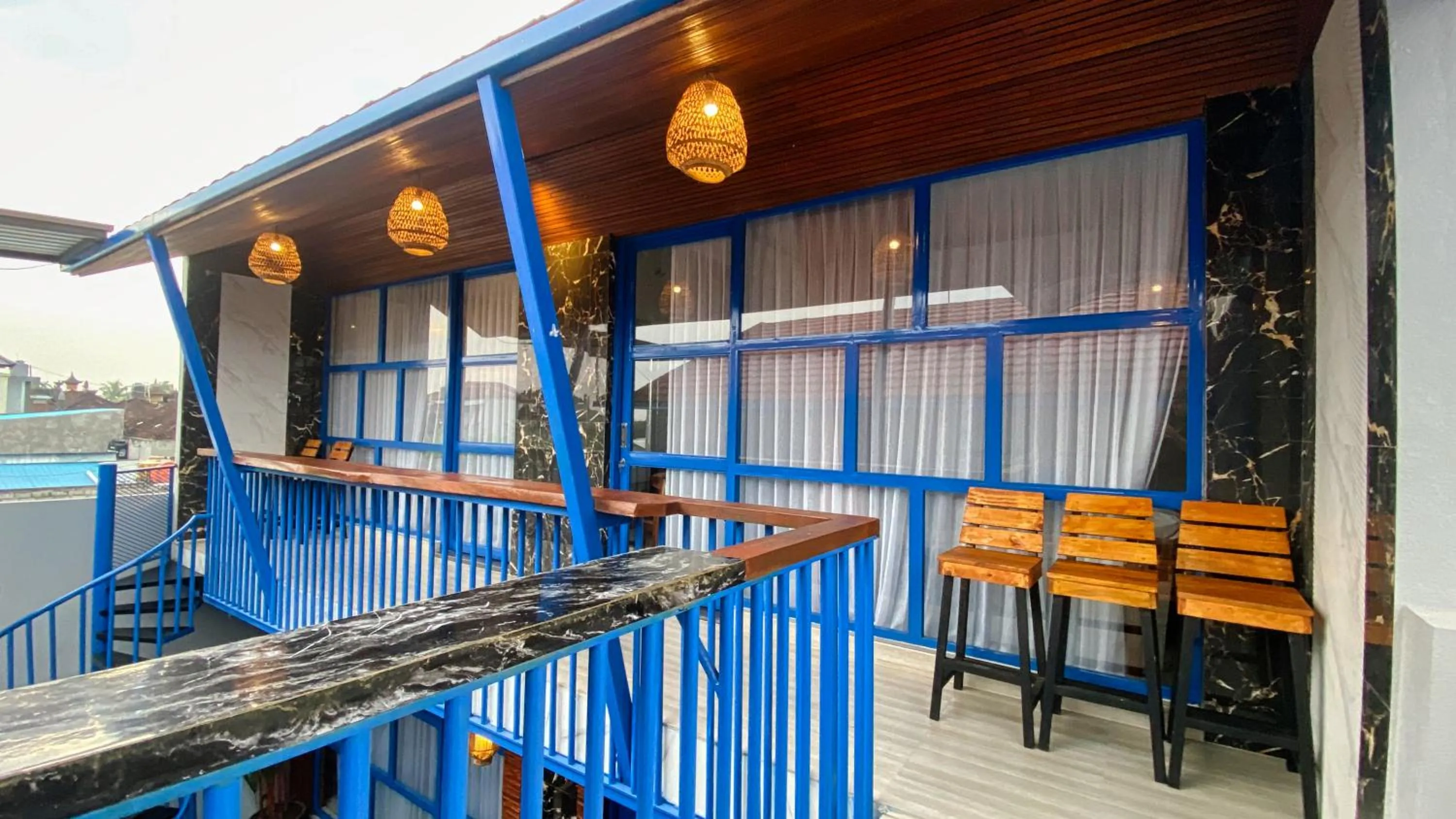 Balcony/Terrace in Anny Guesthouse by ecommerceloka