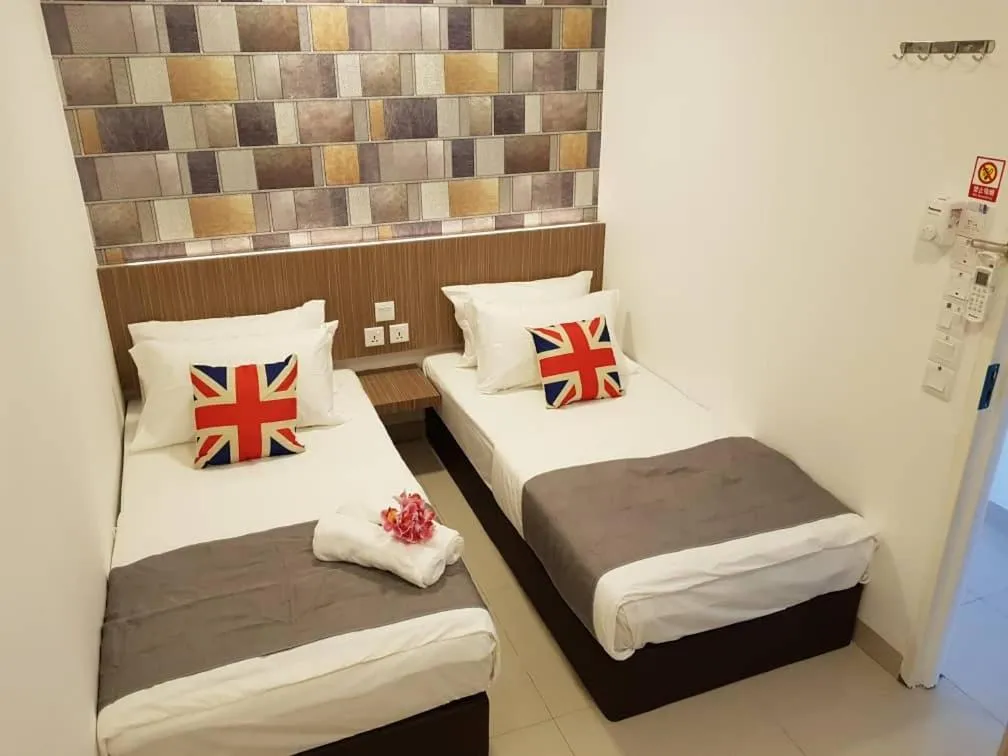 Bed in Garden 96 inn