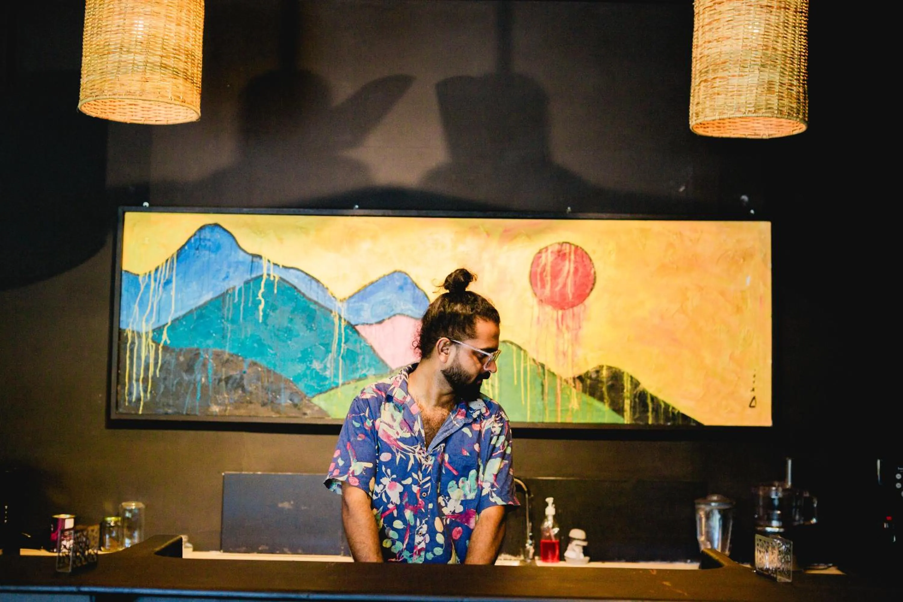 Lounge or bar in Sugar Hostel Weligama - Coliving & Coworking