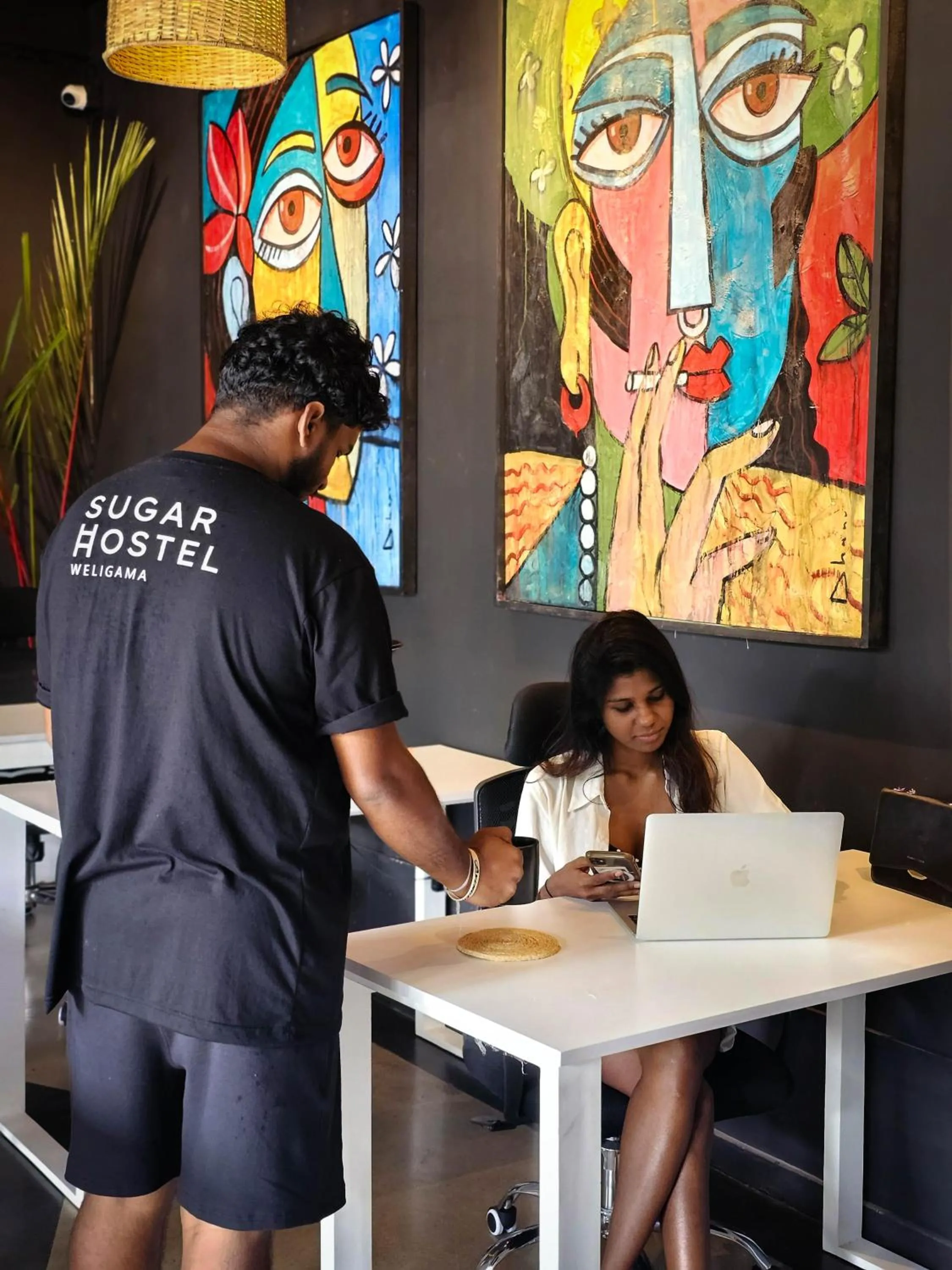 Meeting/conference room in Sugar Hostel Weligama - Coliving & Coworking