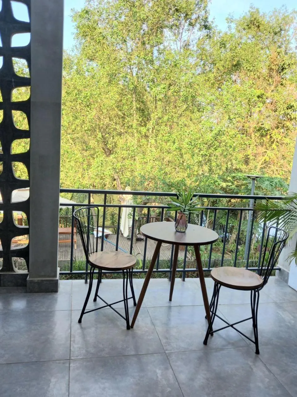 Patio in Kampot Tropical Village