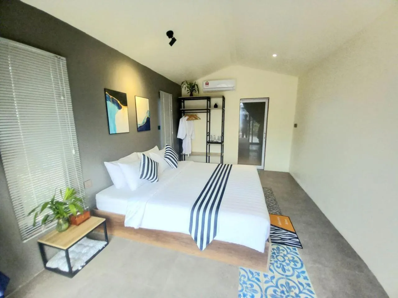 Bed in Kampot Tropical Village