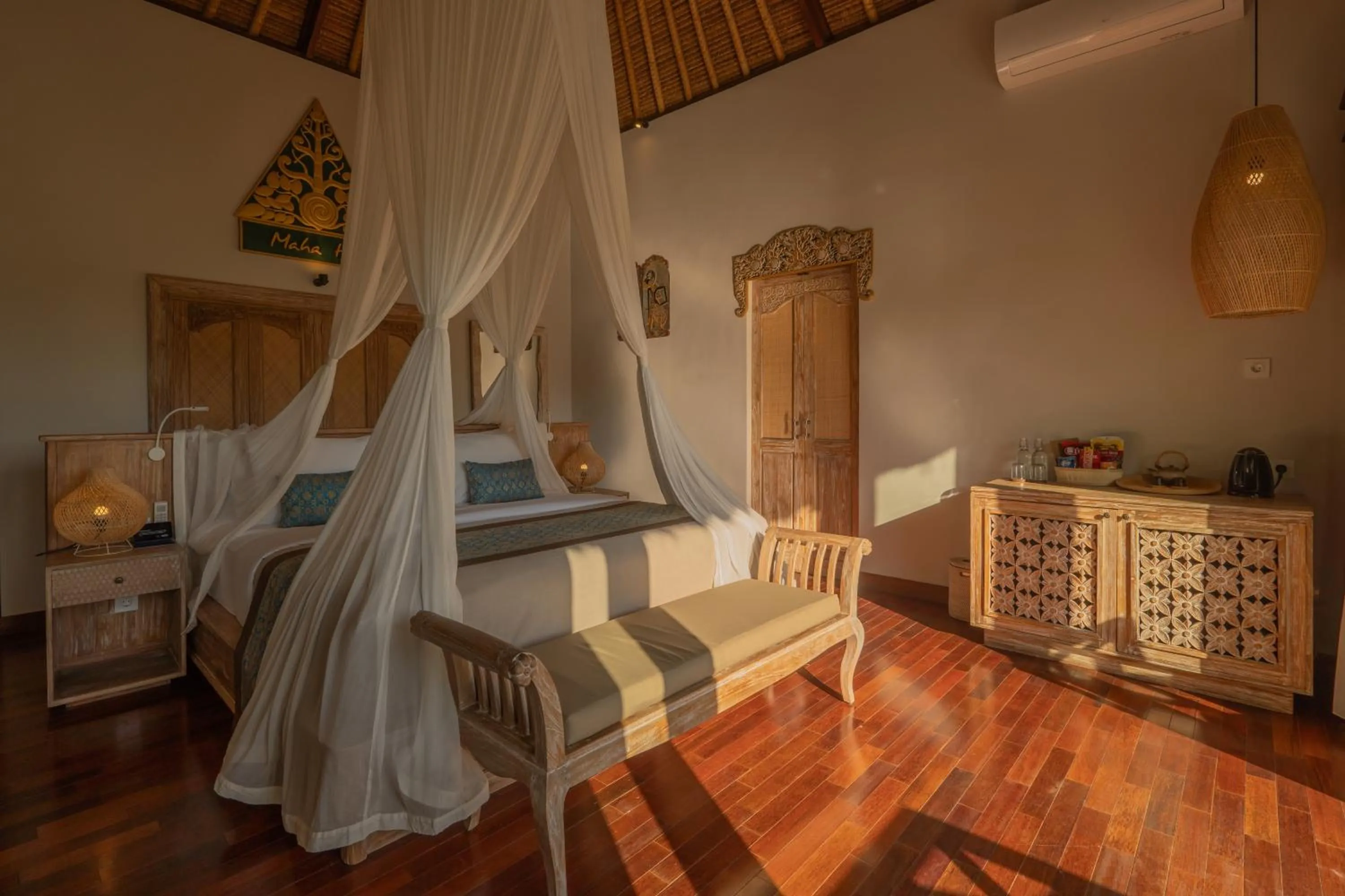 Bed in Maha Hills Resort by Mahaprana Experience