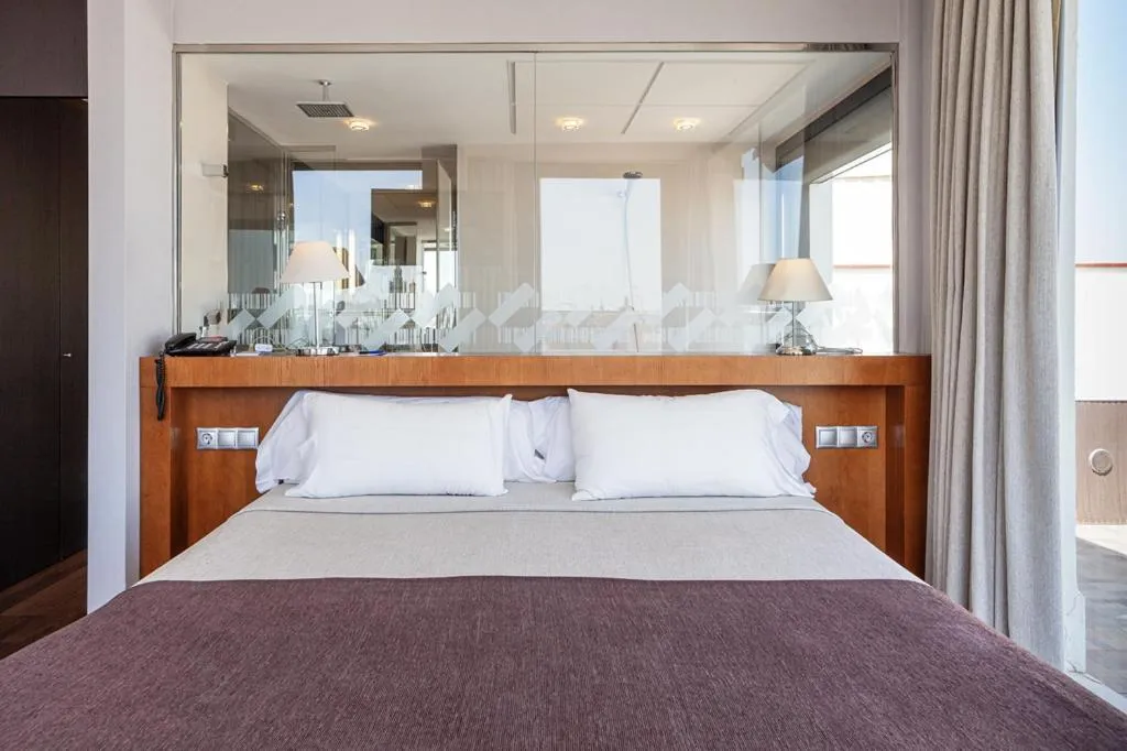 Bed in Hotel Don Paco