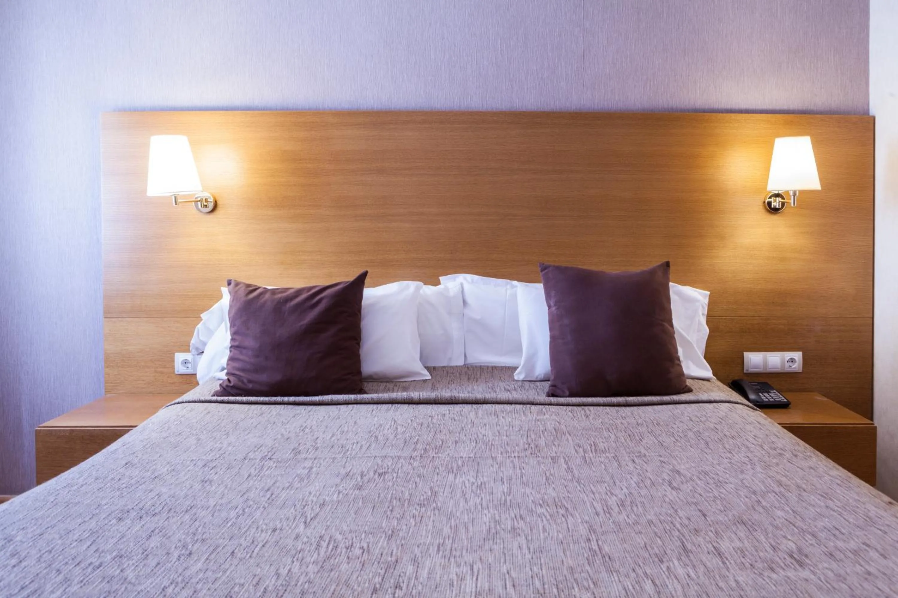 Bed in Hotel Don Paco