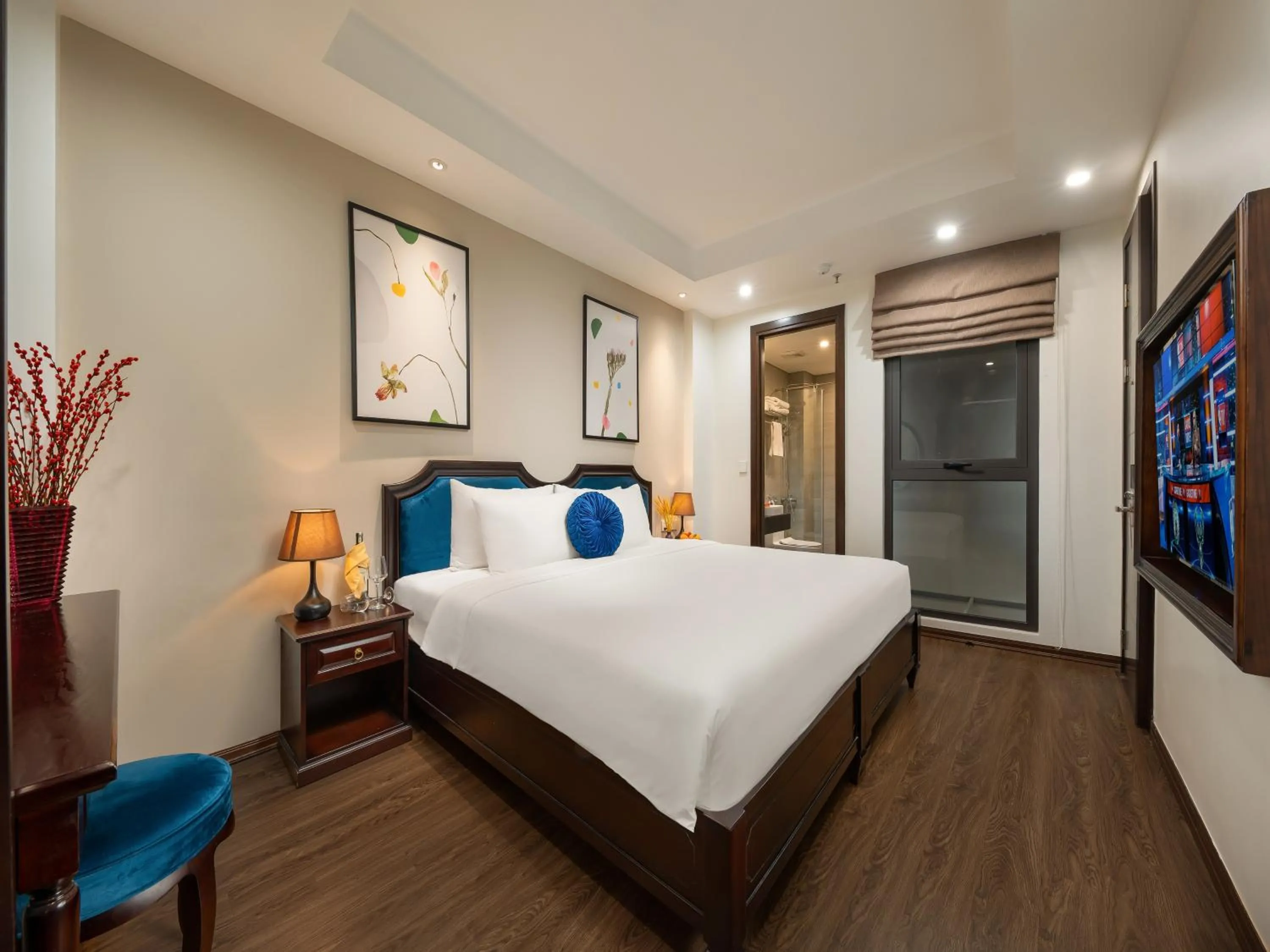 Bed in Hanoi Fiesta Grand Hotel and Spa