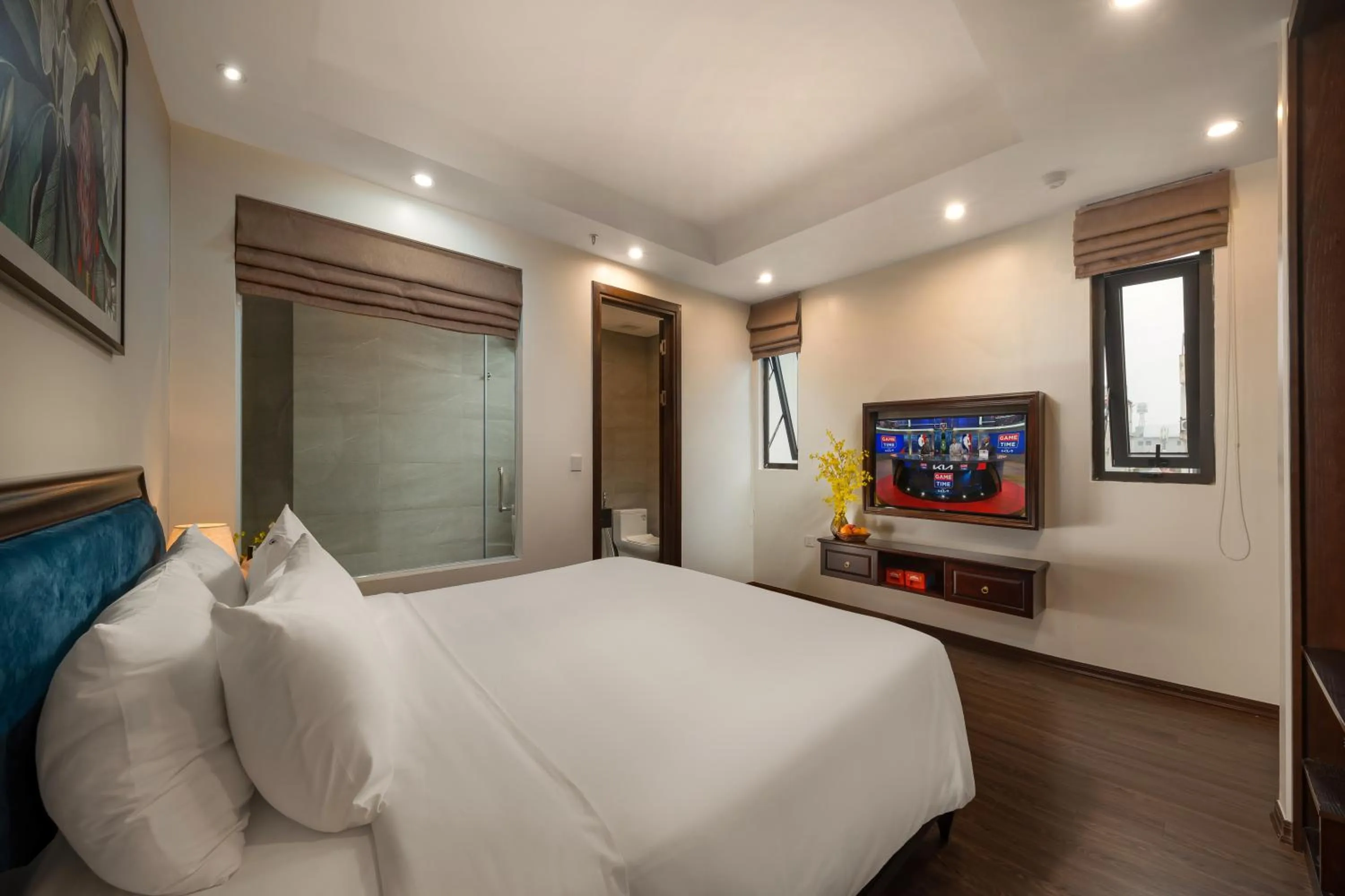 Bed in Hanoi Fiesta Grand Hotel and Spa