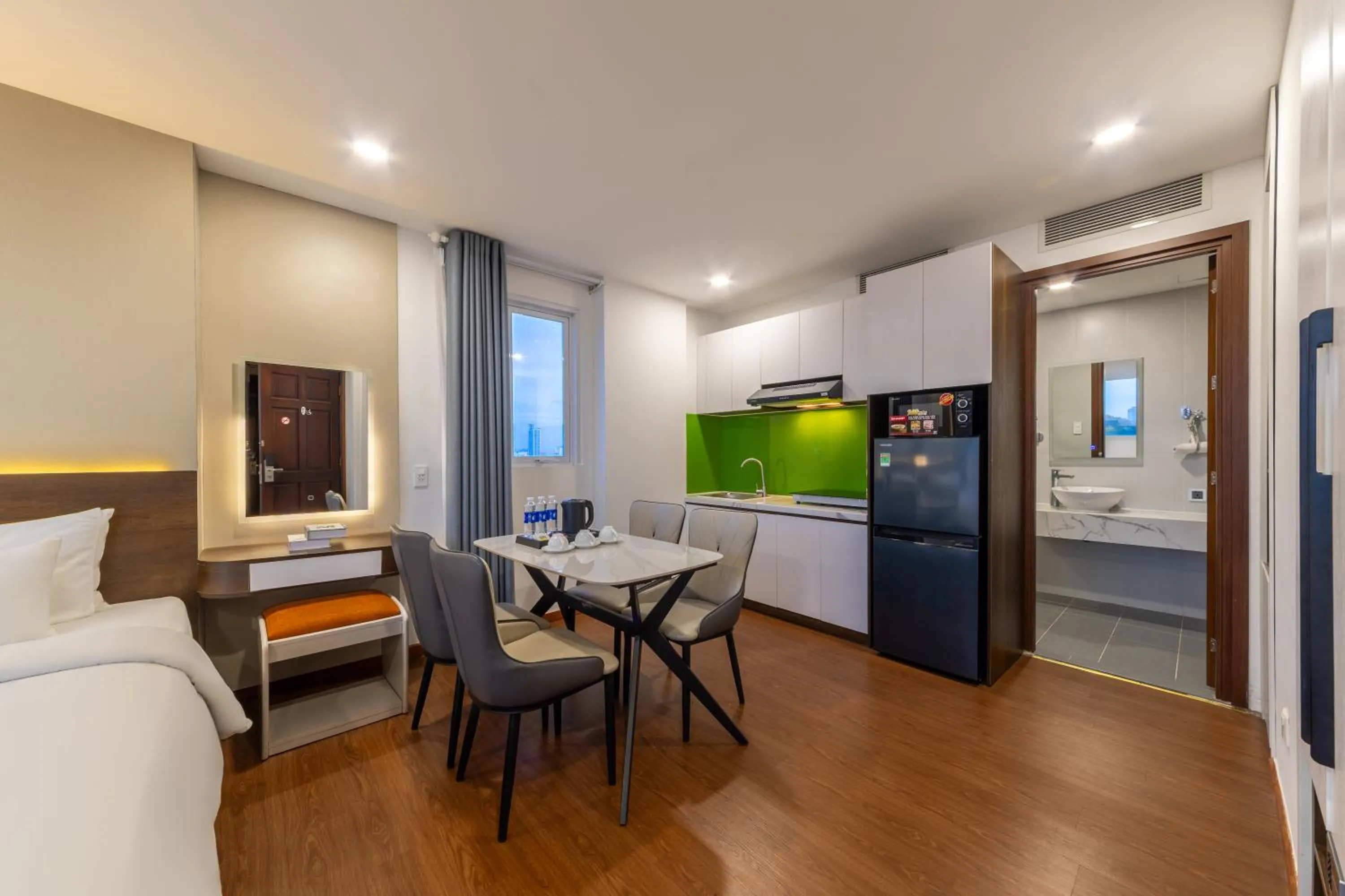 Bed in A25 Hotel - 55 Cách Mạng Tháng 8