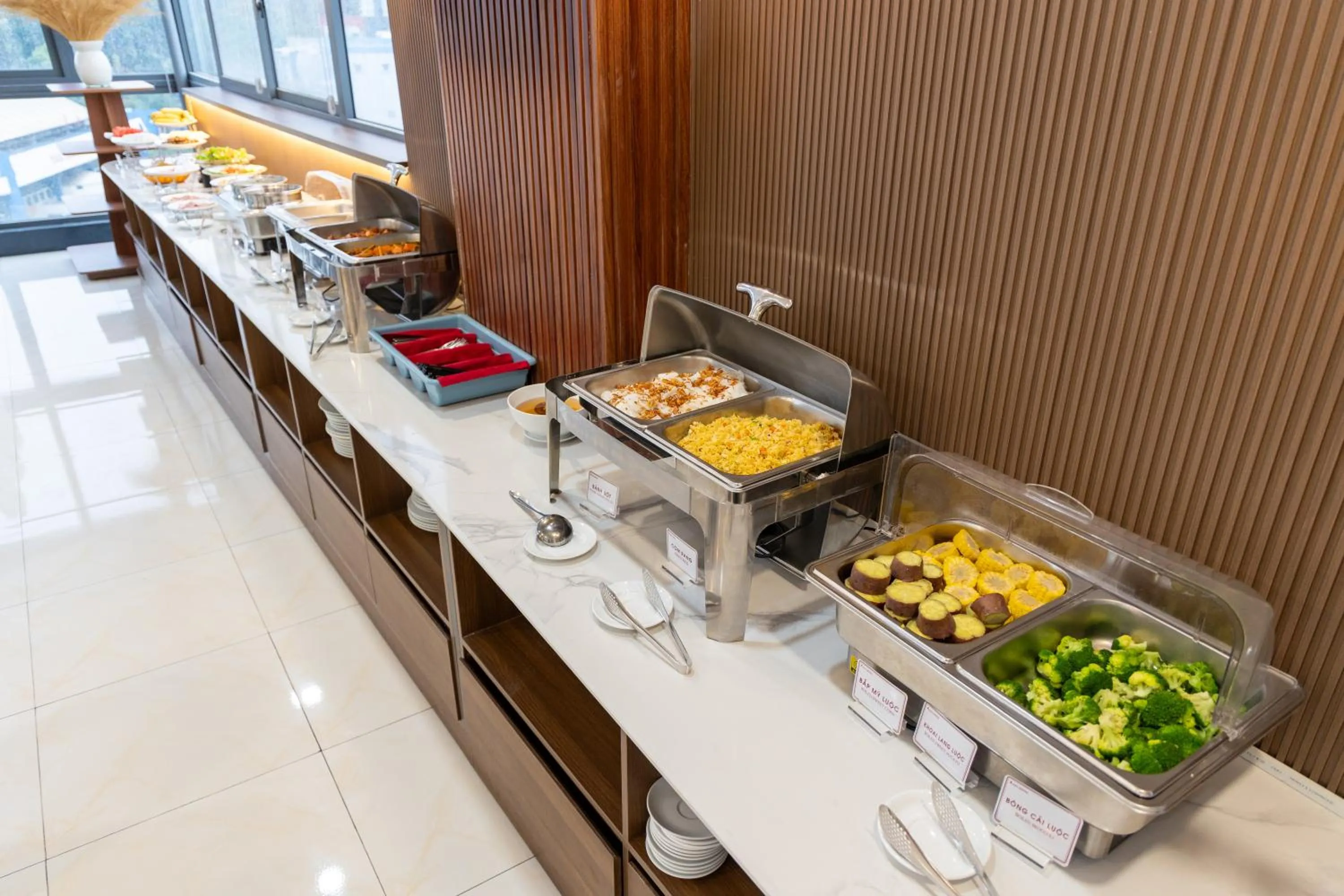 Breakfast in A25 Hotel - 55 Cách Mạng Tháng 8